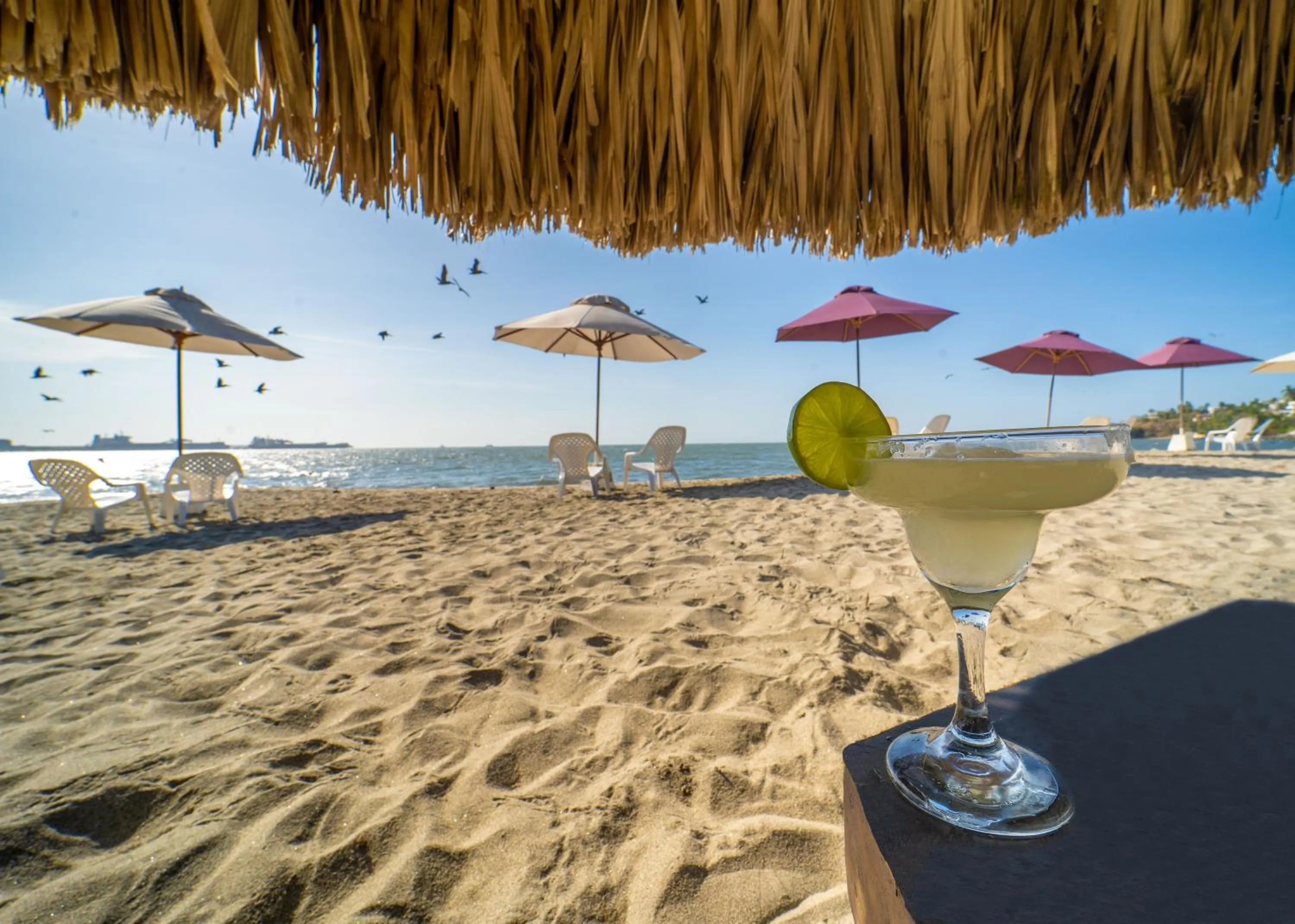 Beach in Santorini Casablanca