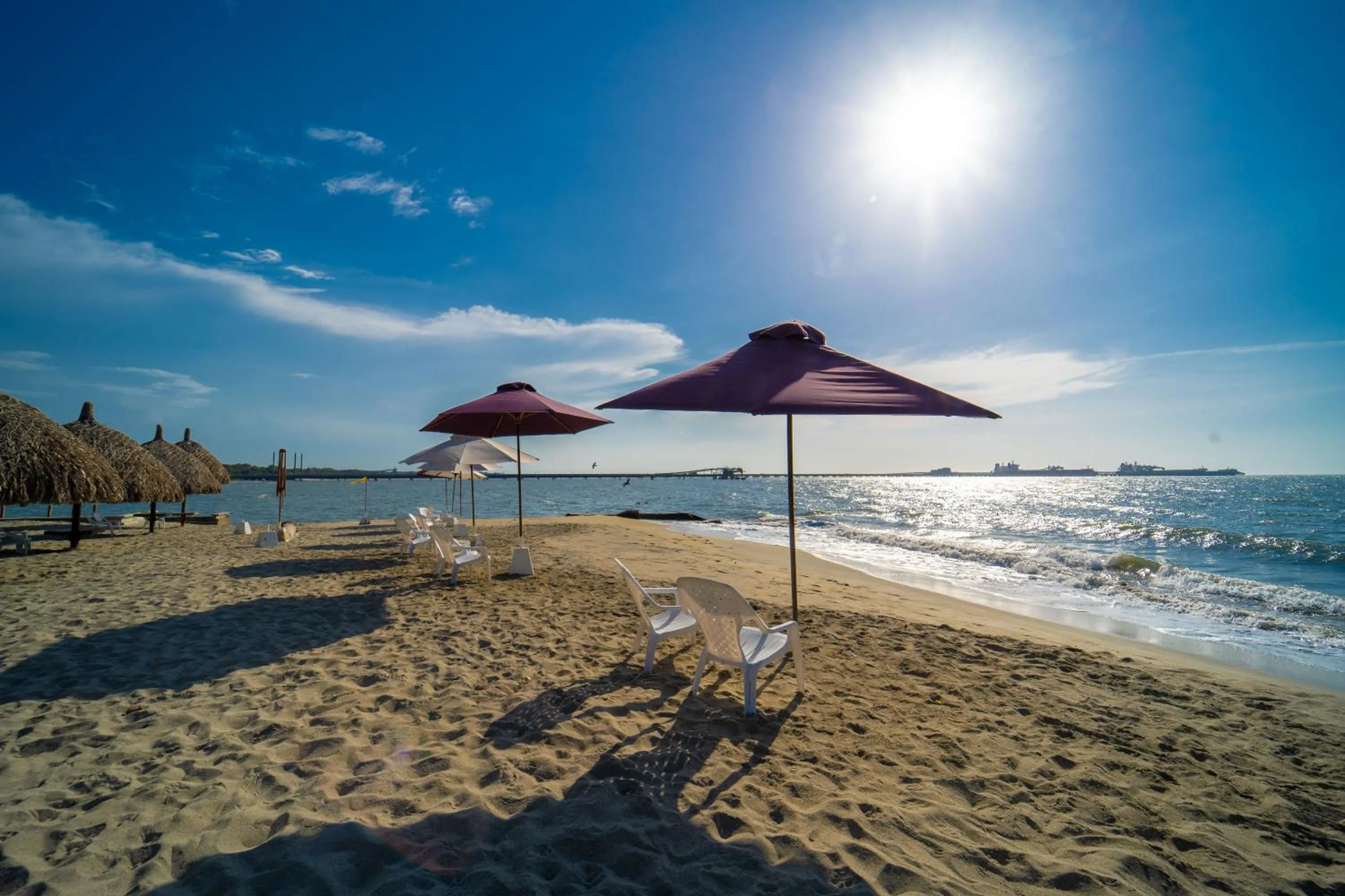 Beach in Santorini Casablanca