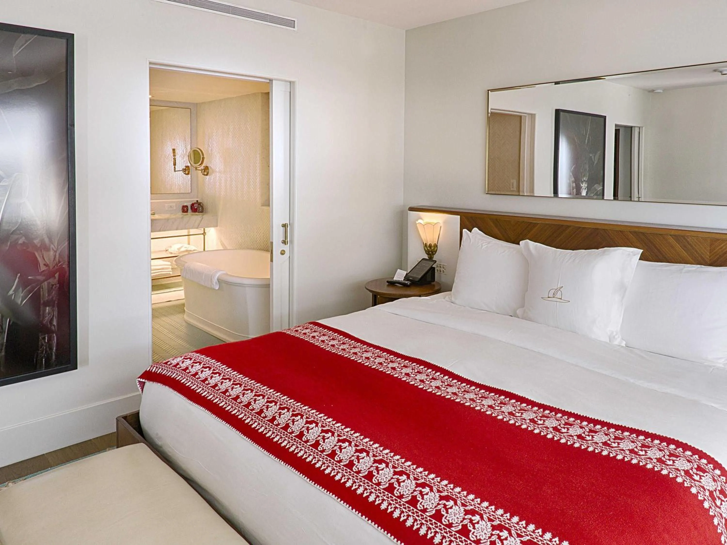 Bedroom, Bed in Faena Hotel Miami Beach