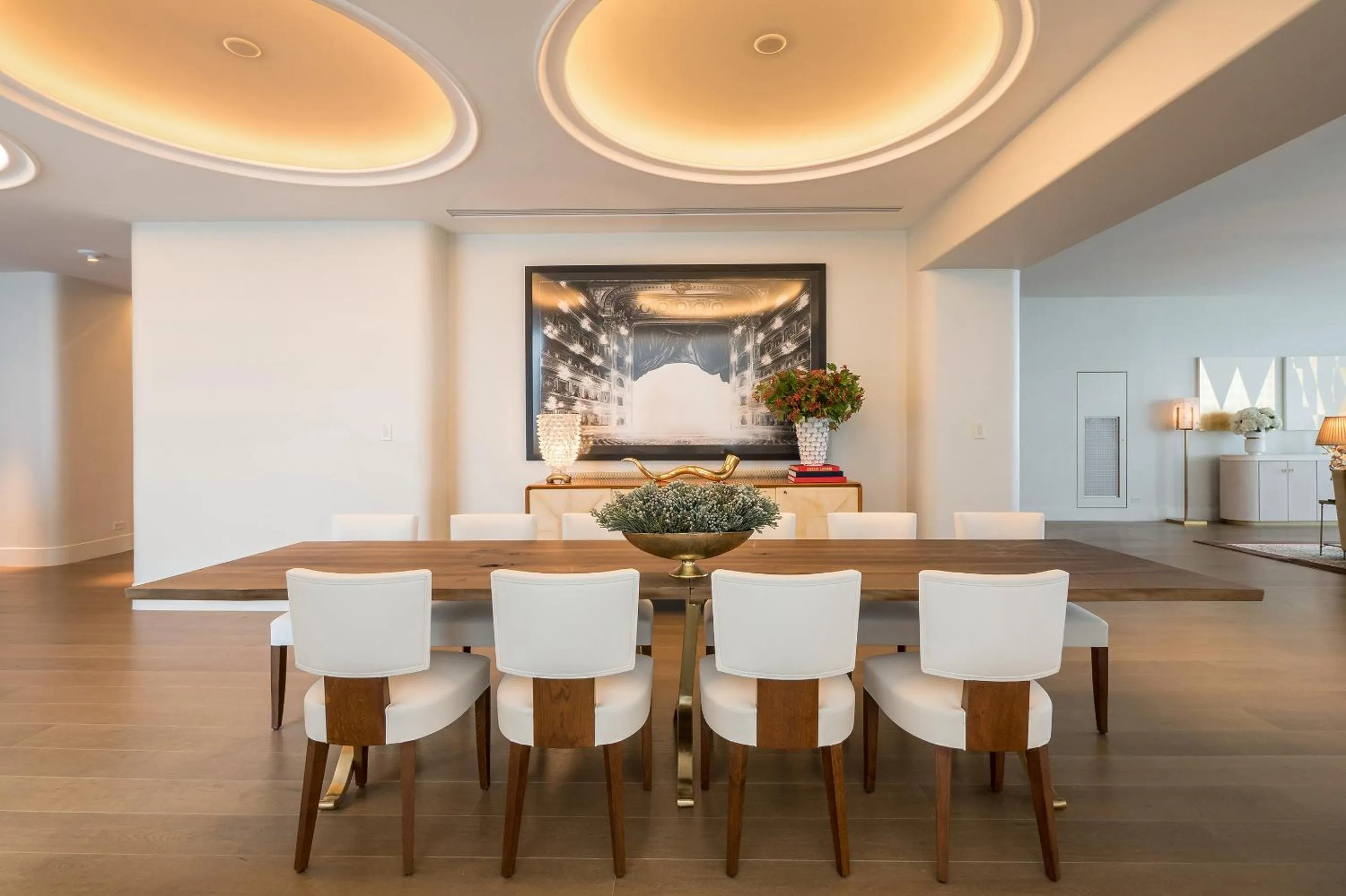 Dining area in Faena Hotel Miami Beach