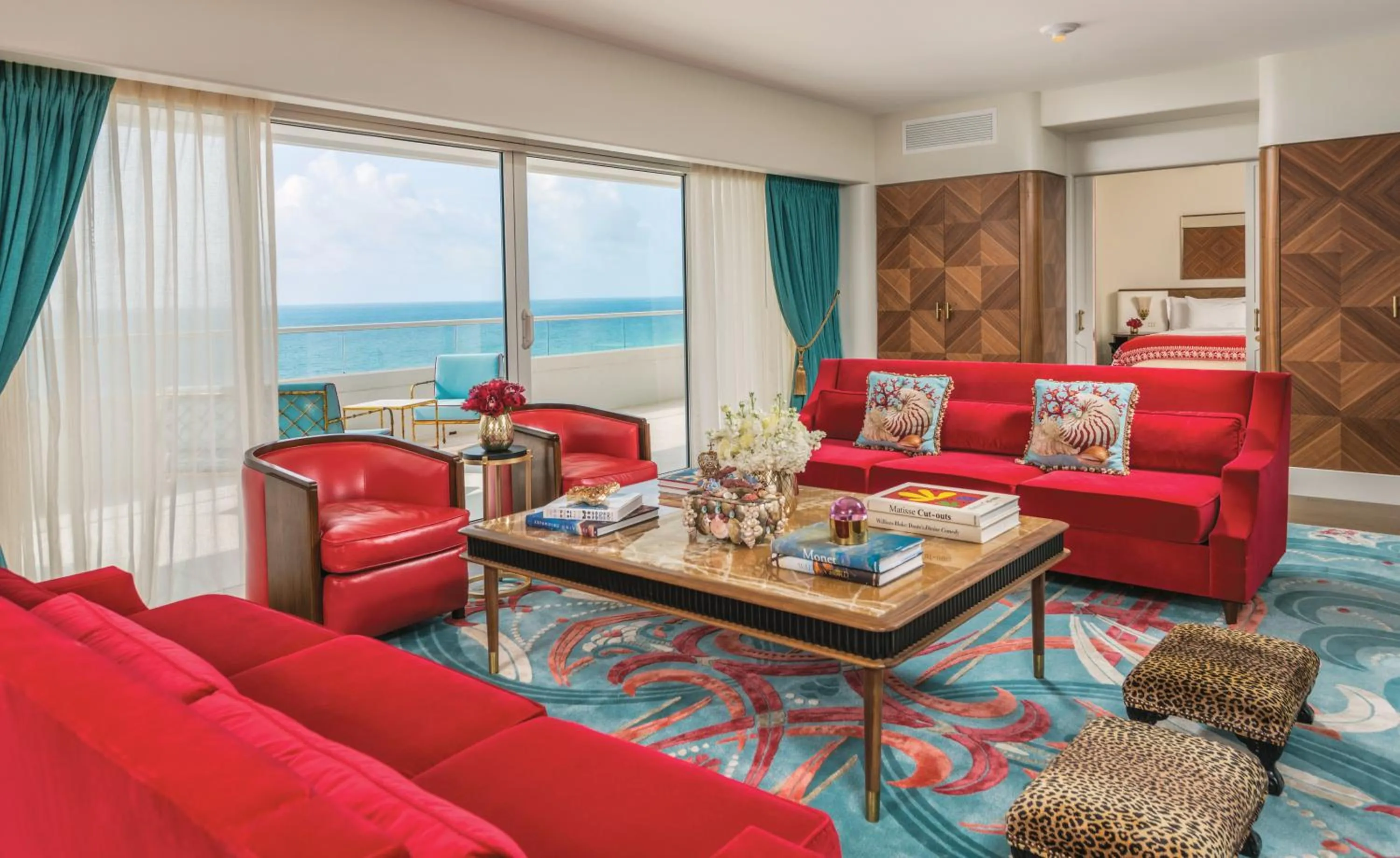Living room in Faena Hotel Miami Beach