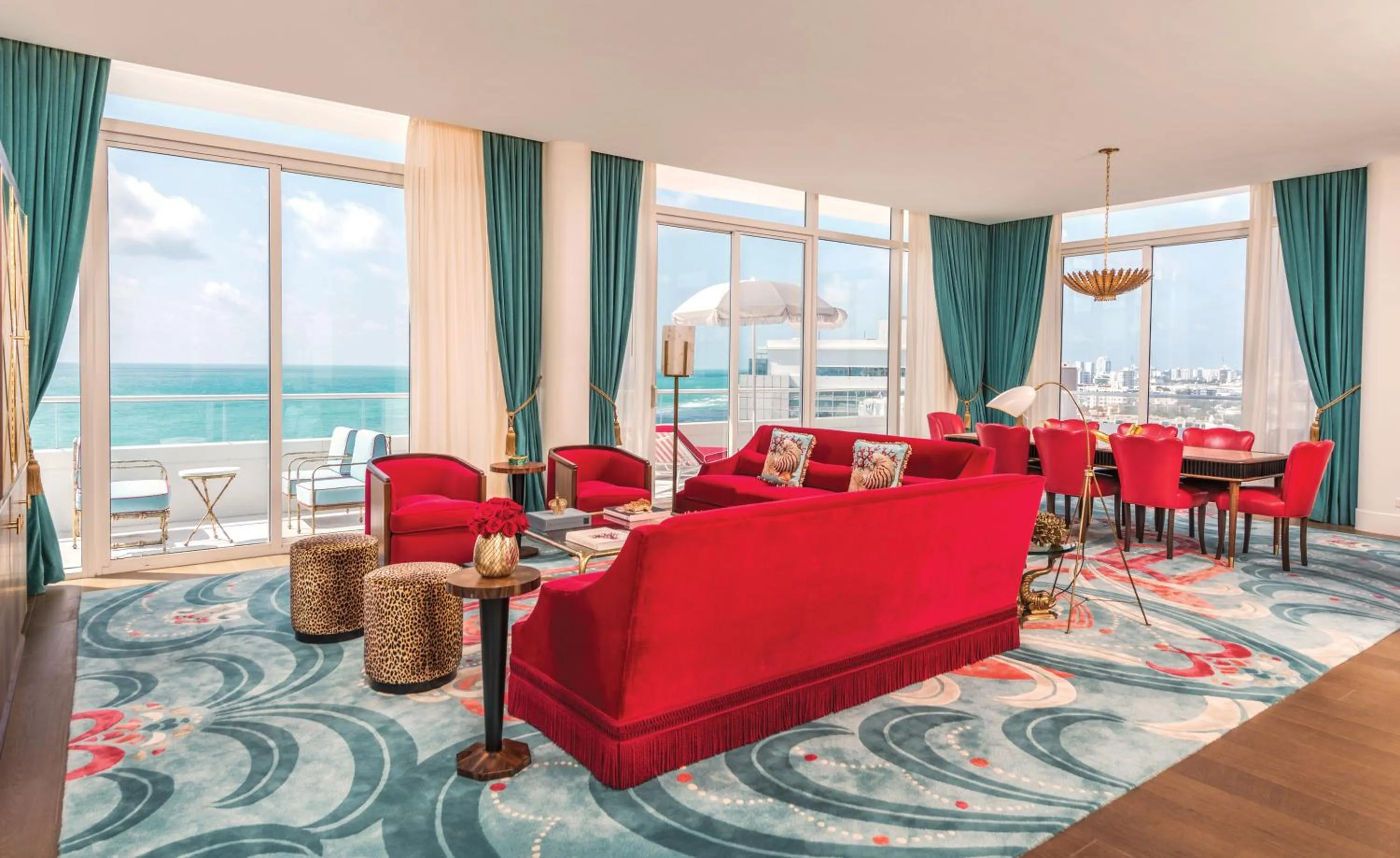 Living room in Faena Hotel Miami Beach