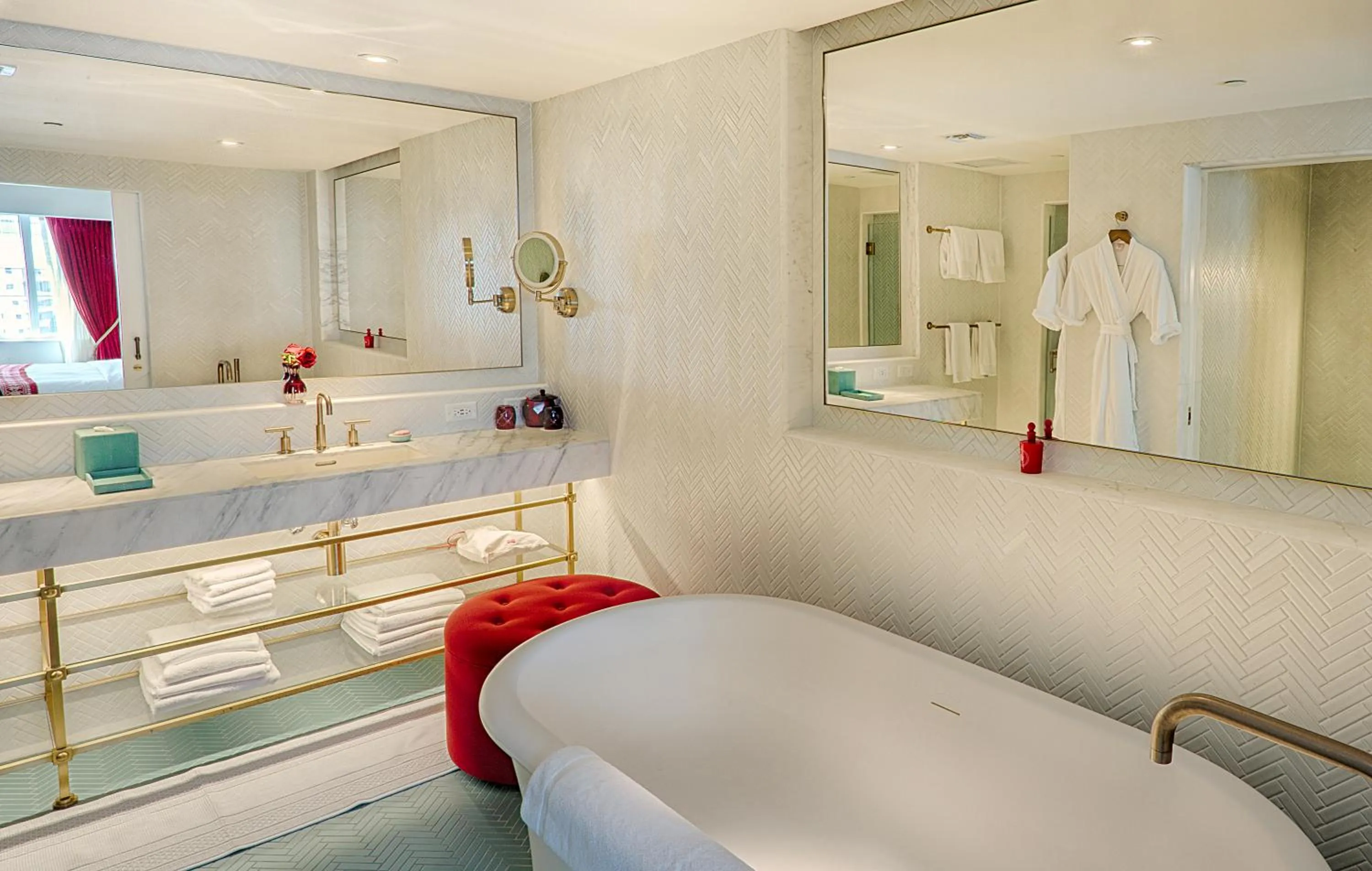 Bathroom in Faena Hotel Miami Beach