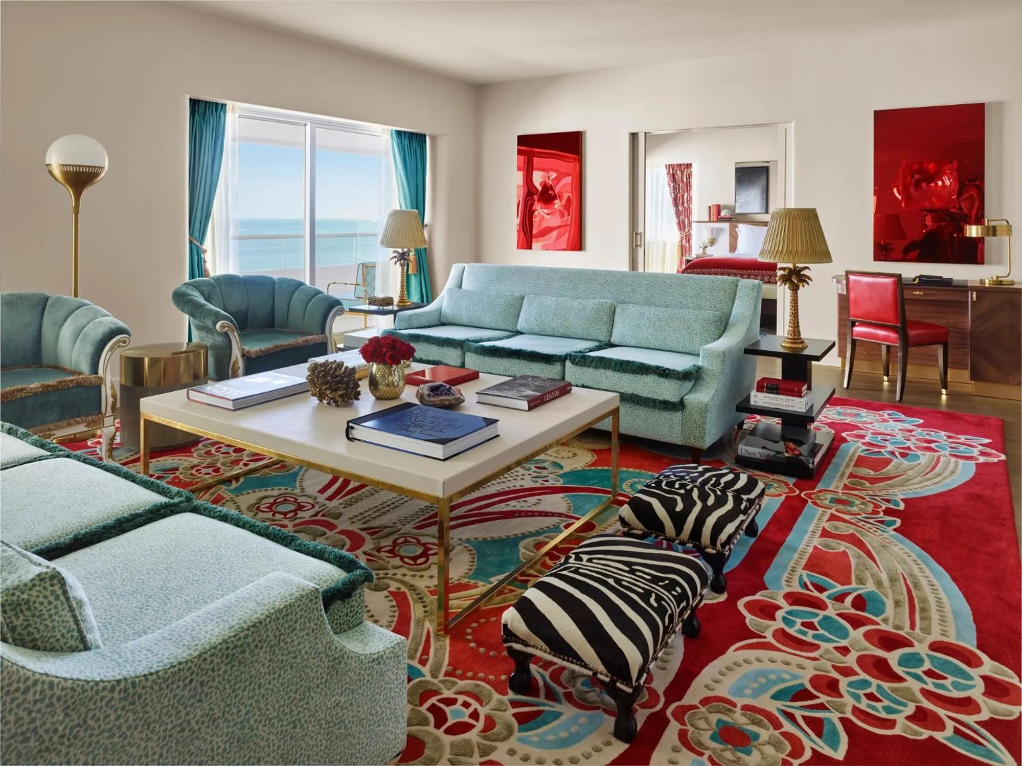 Living room in Faena Hotel Miami Beach