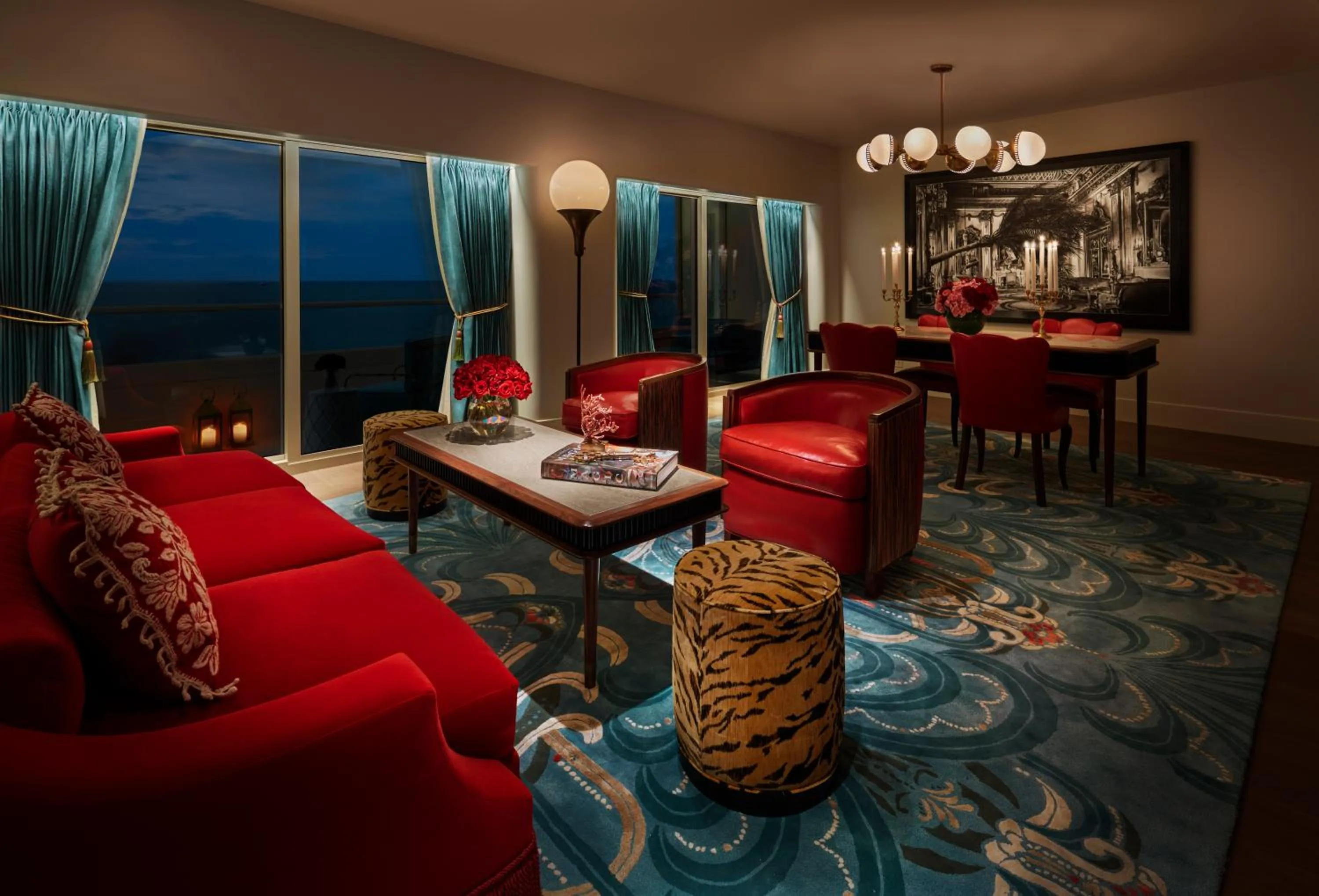 Living room in Faena Hotel Miami Beach