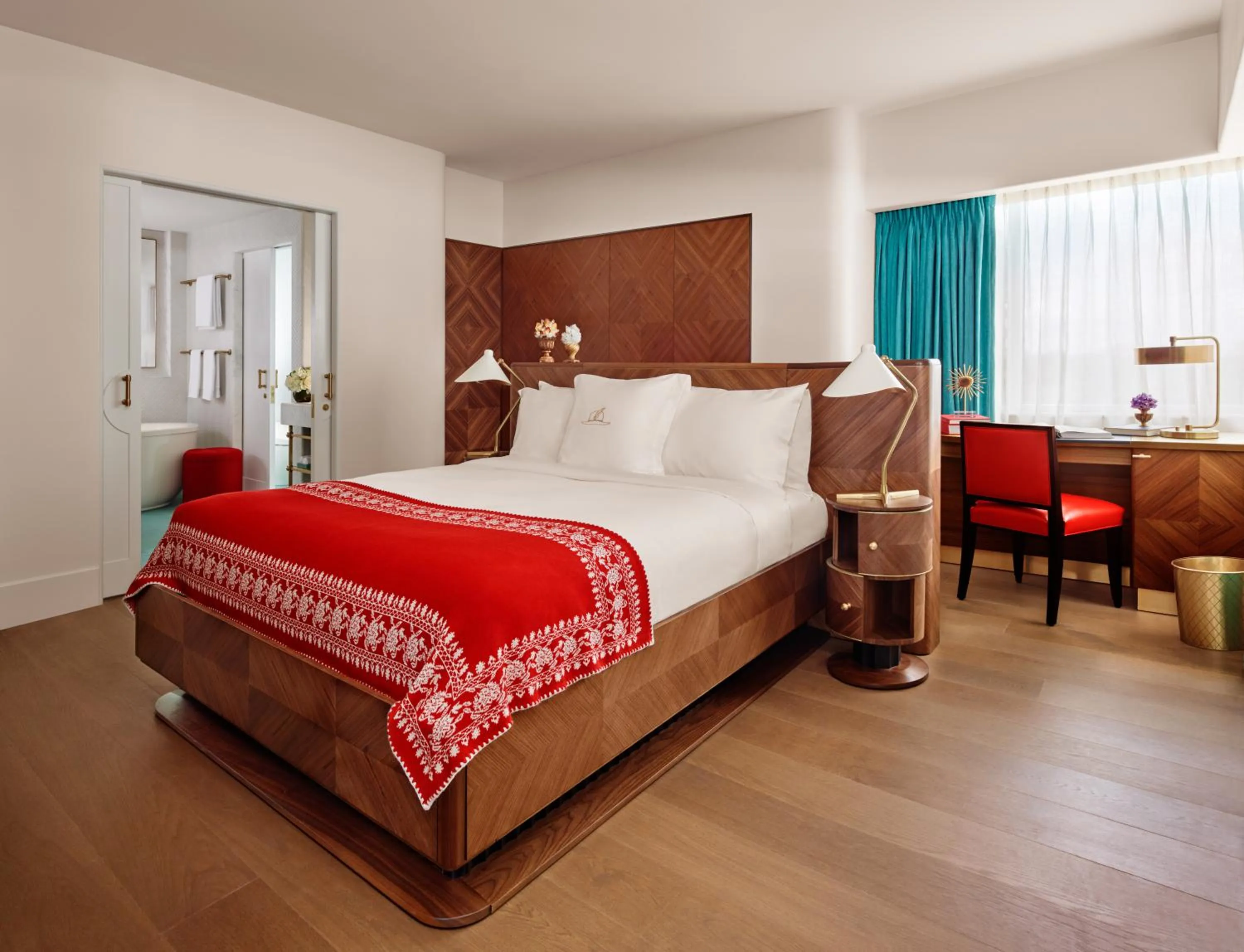 Bedroom, Bed in Faena Hotel Miami Beach