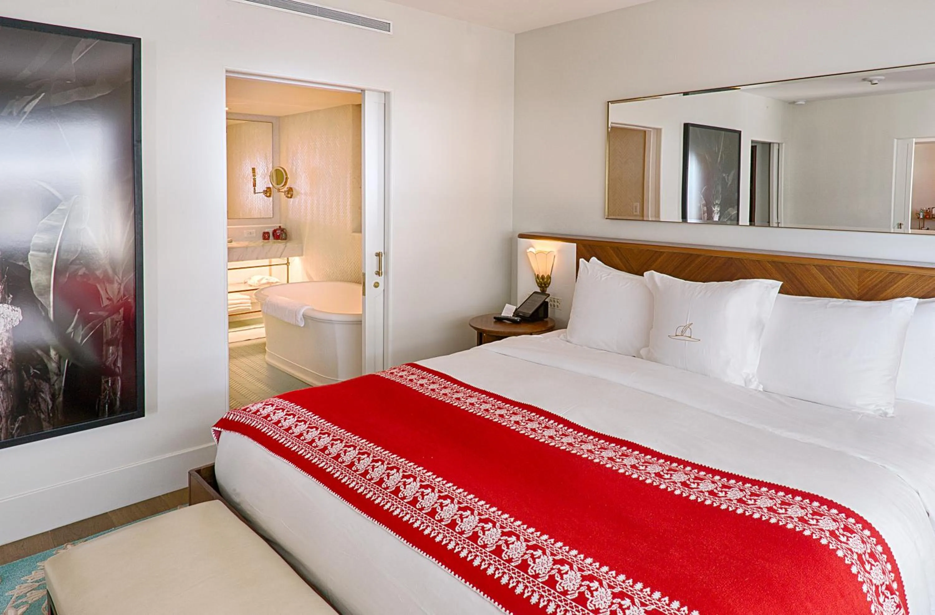 Bedroom, Bed in Faena Hotel Miami Beach