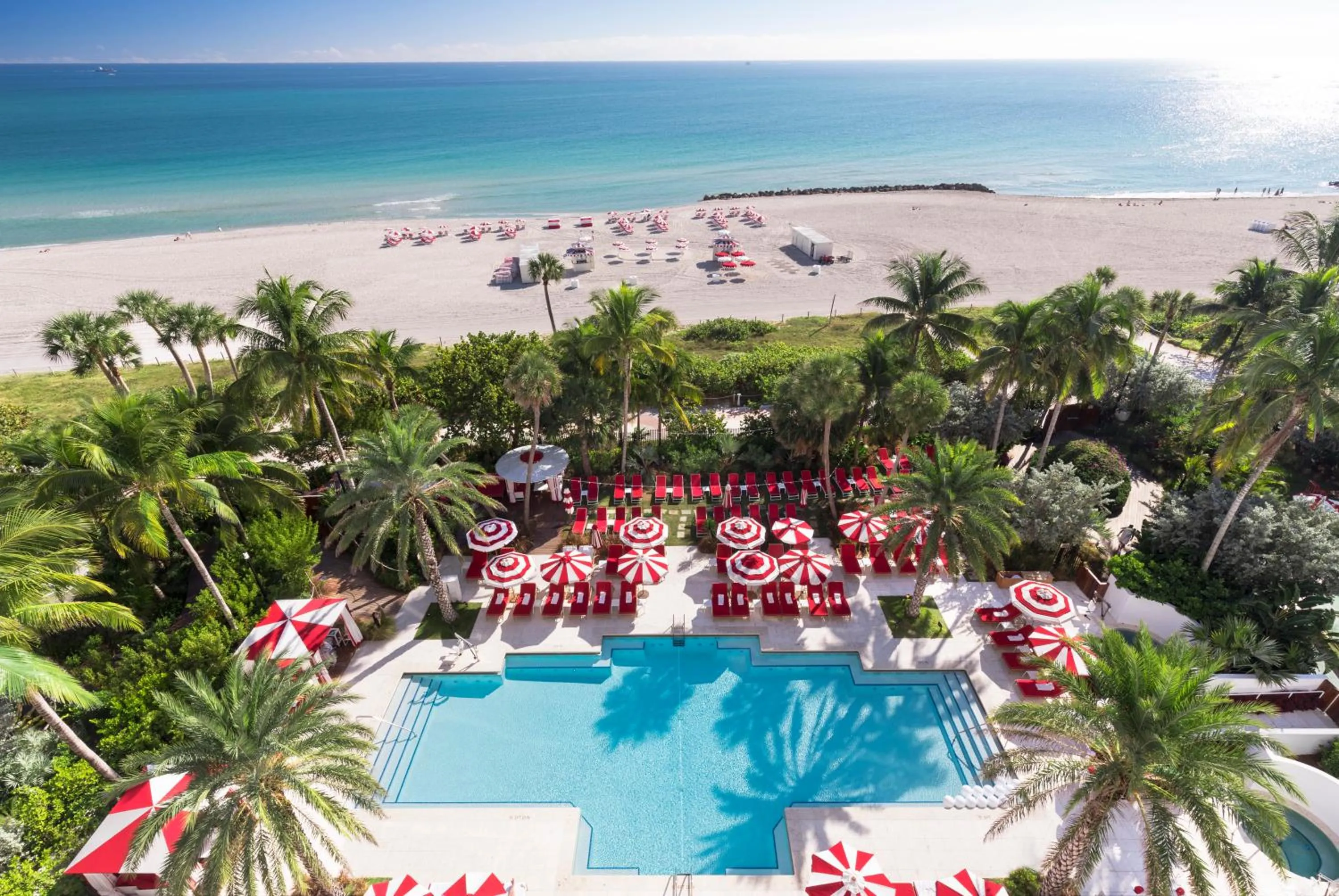 Bird's eye view in Faena Hotel Miami Beach