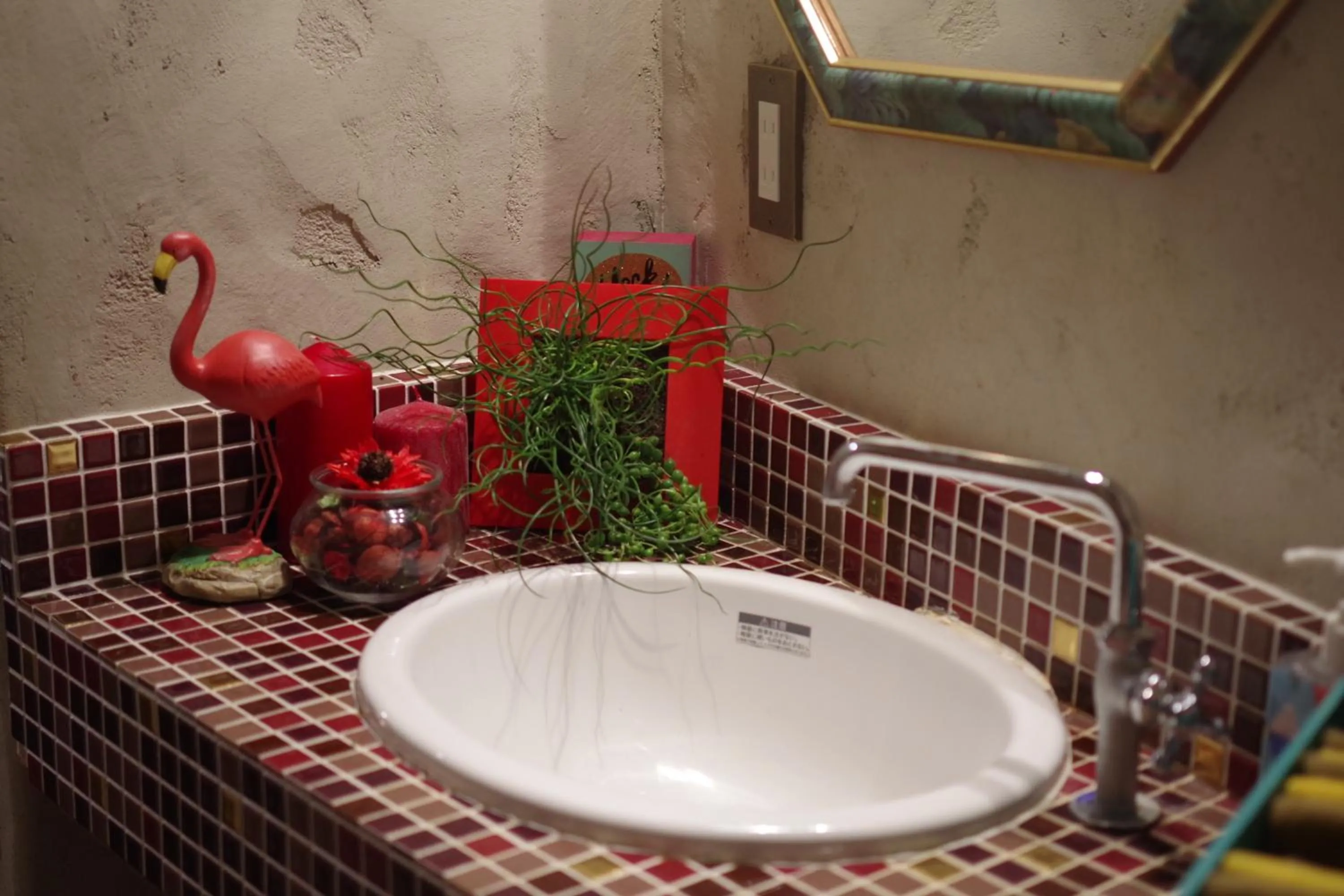 Decorative detail in Cinnamon Guesthouse Dogo