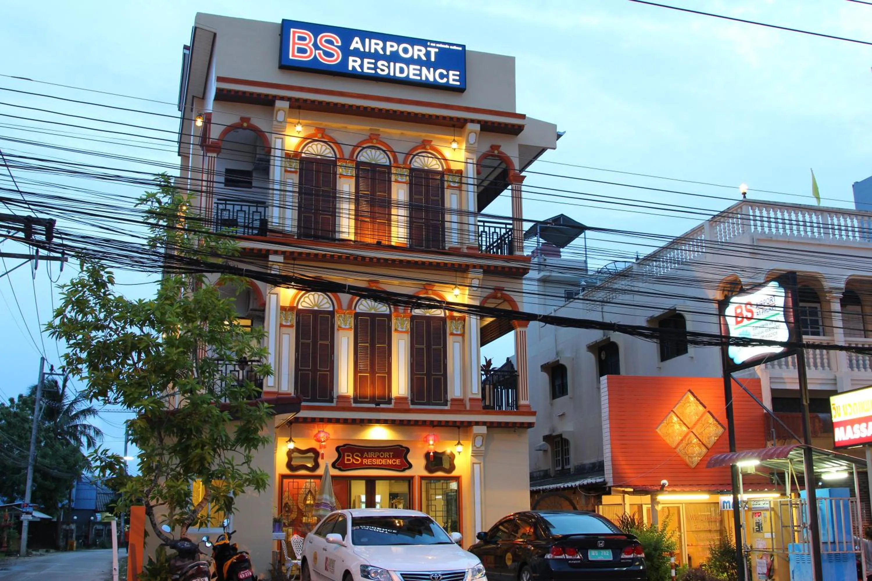 Facade/entrance in BS Airport at Phuket