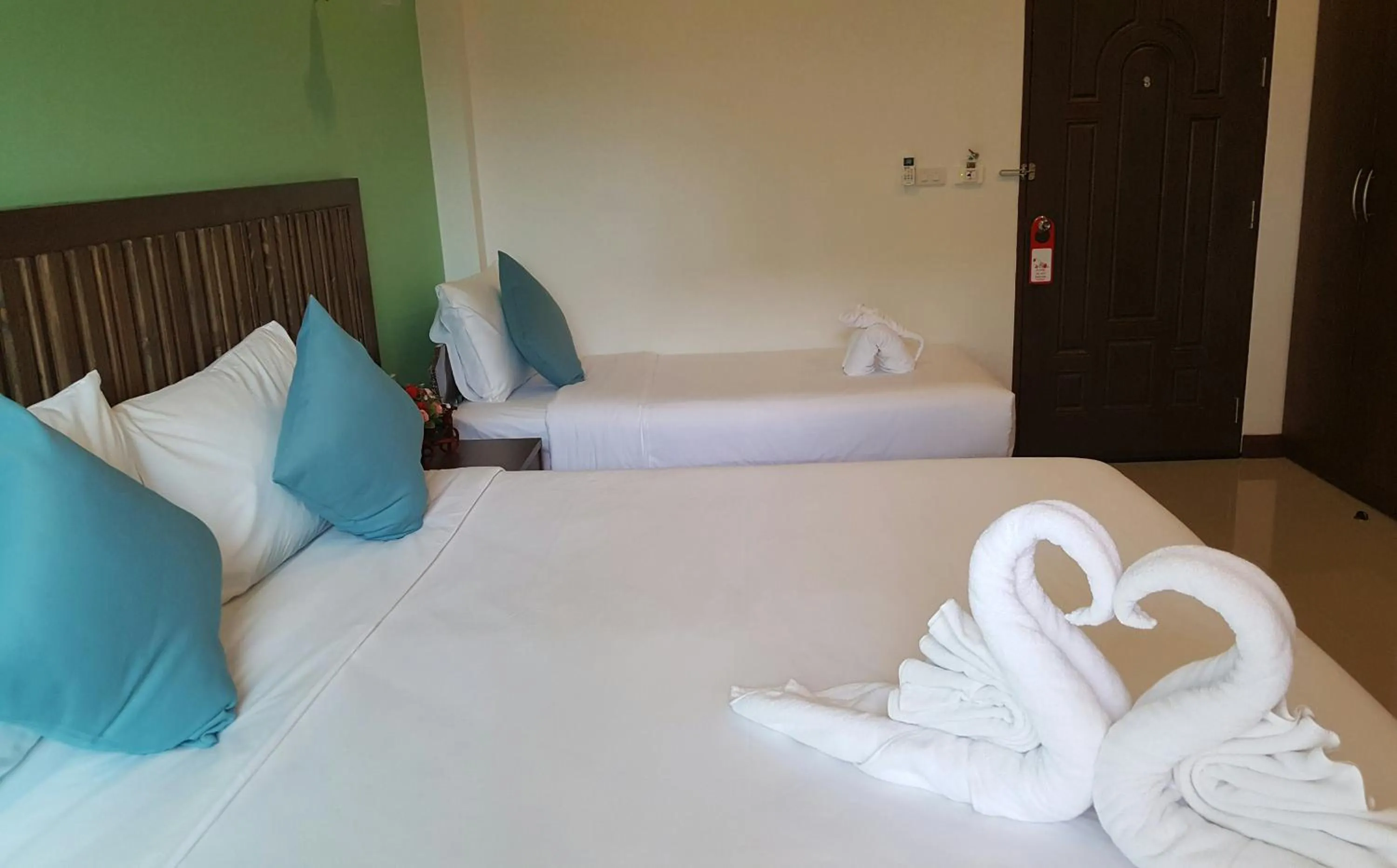 Decorative detail, Bed in BS Airport at Phuket