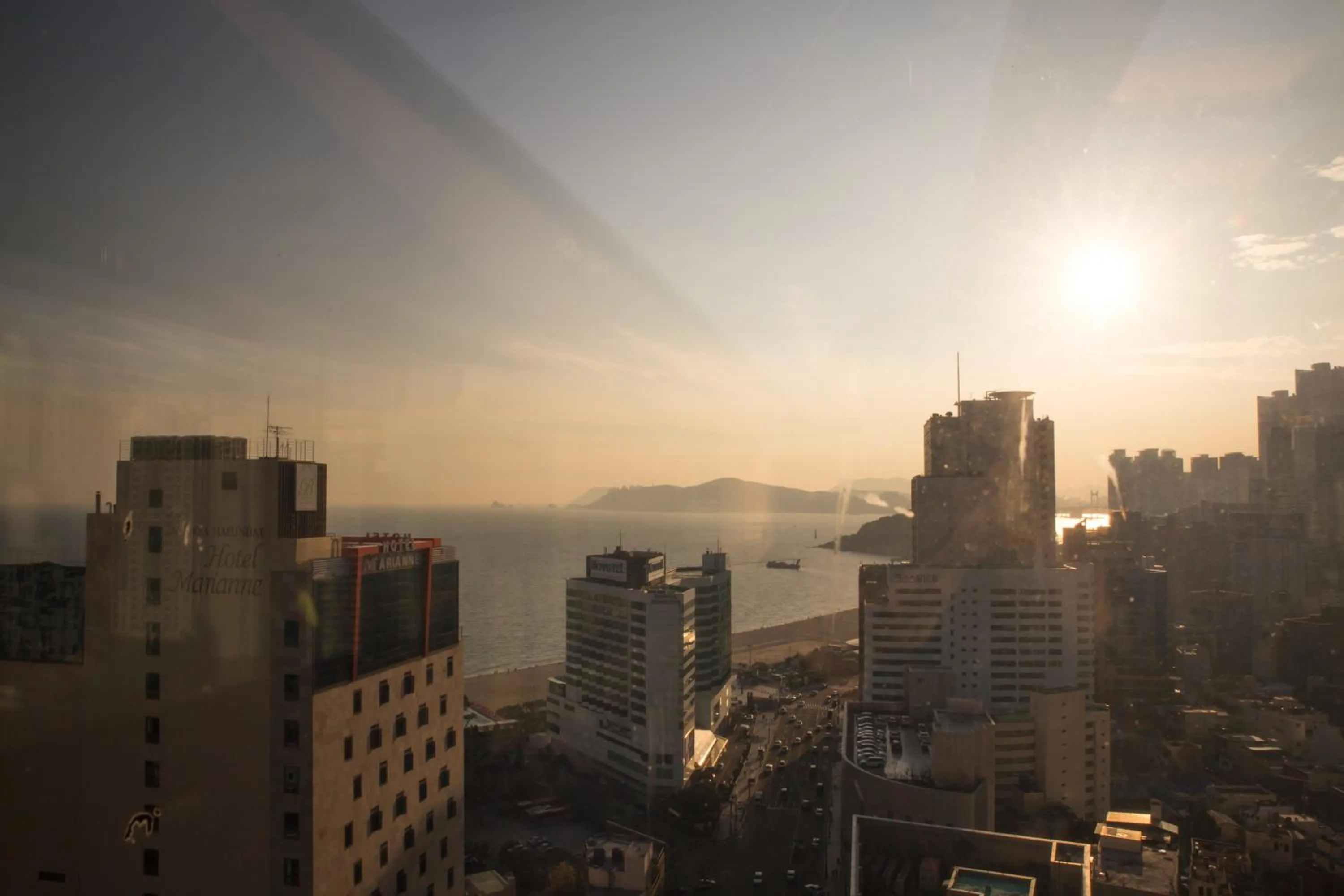 Bird's eye view in Benikea Hotel Haeundae