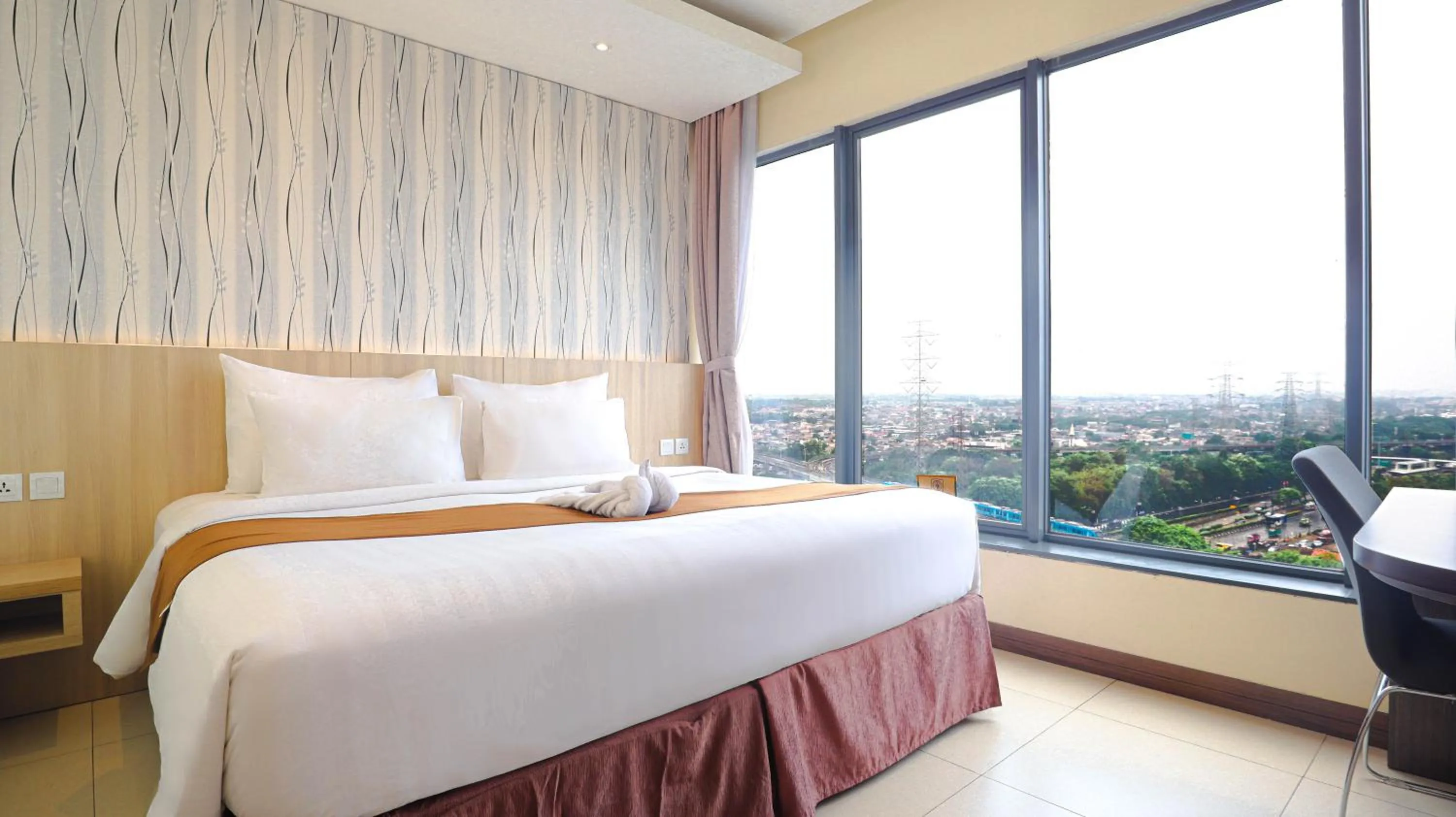 Bedroom, Bed in Vasaka Hotel Jakarta Managed by Dafam