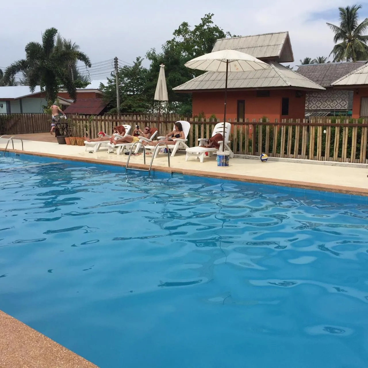 Swimming pool in Lanta Cottage - SHA Plus