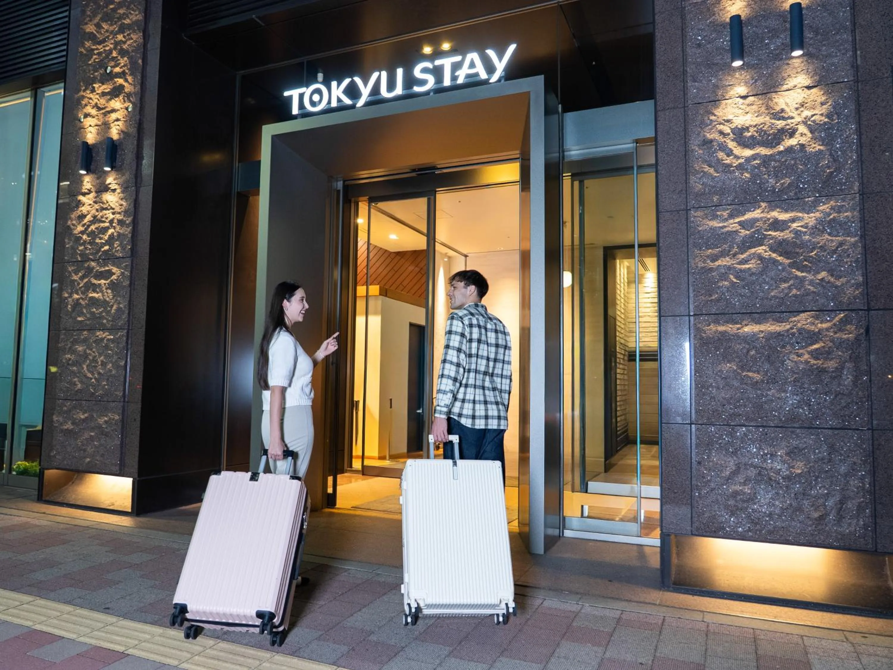 Facade/entrance in Tokyu Stay Ginza