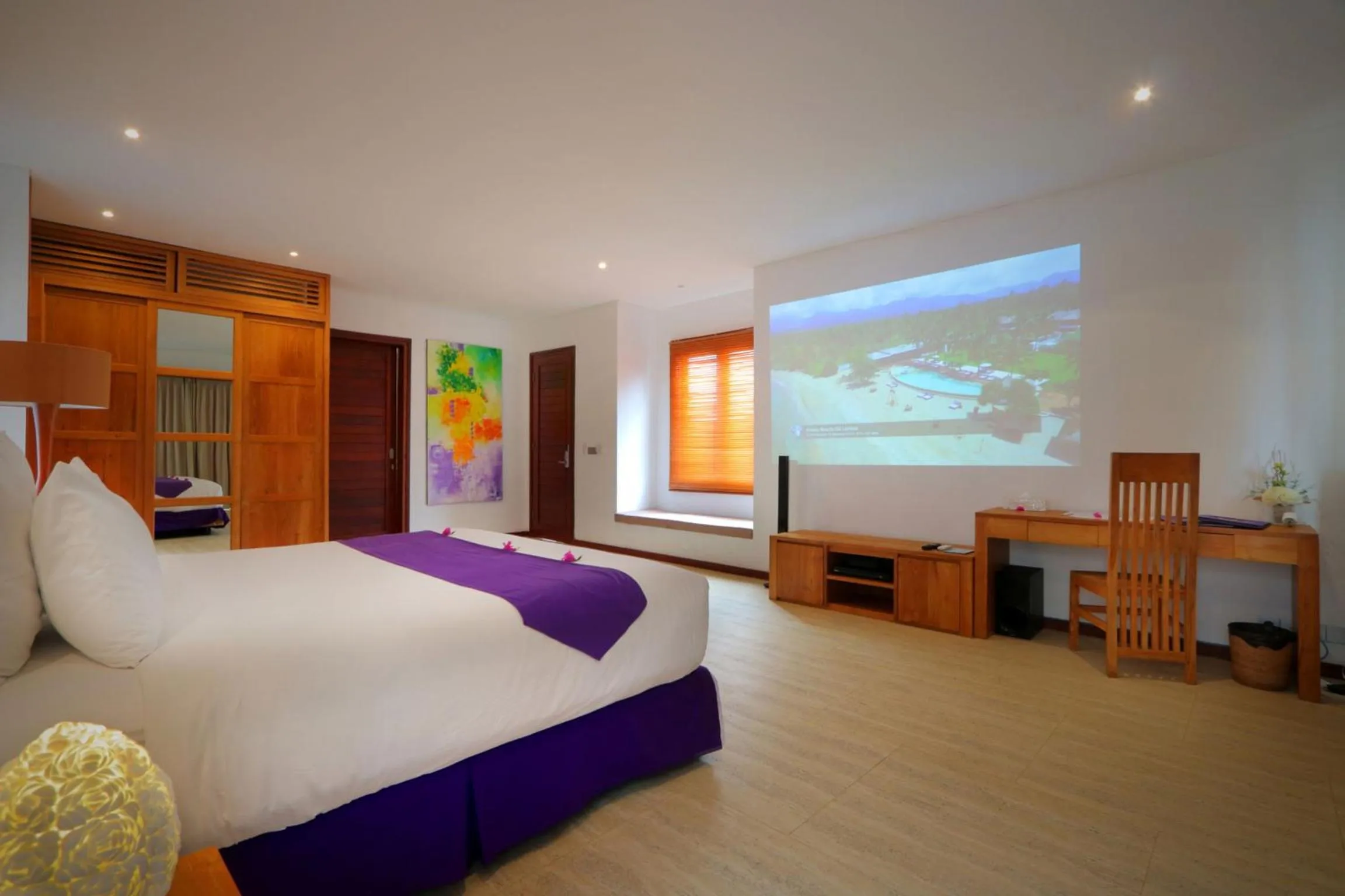Bed in Anema Wellness & Resort Gili Lombok - Diving Center PADI