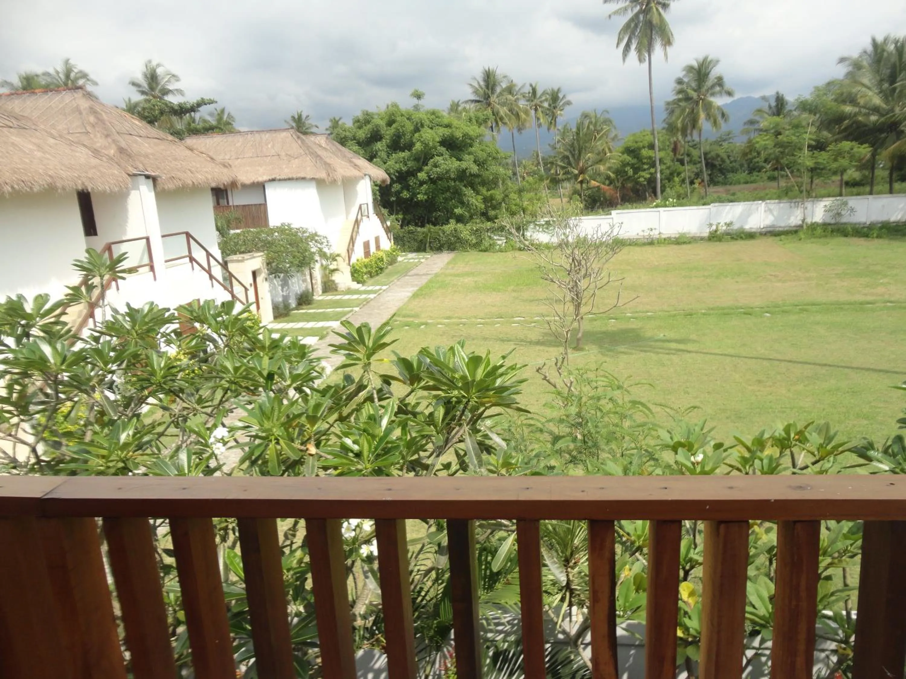 Garden view in Anema Wellness & Resort Gili Lombok - Diving Center PADI