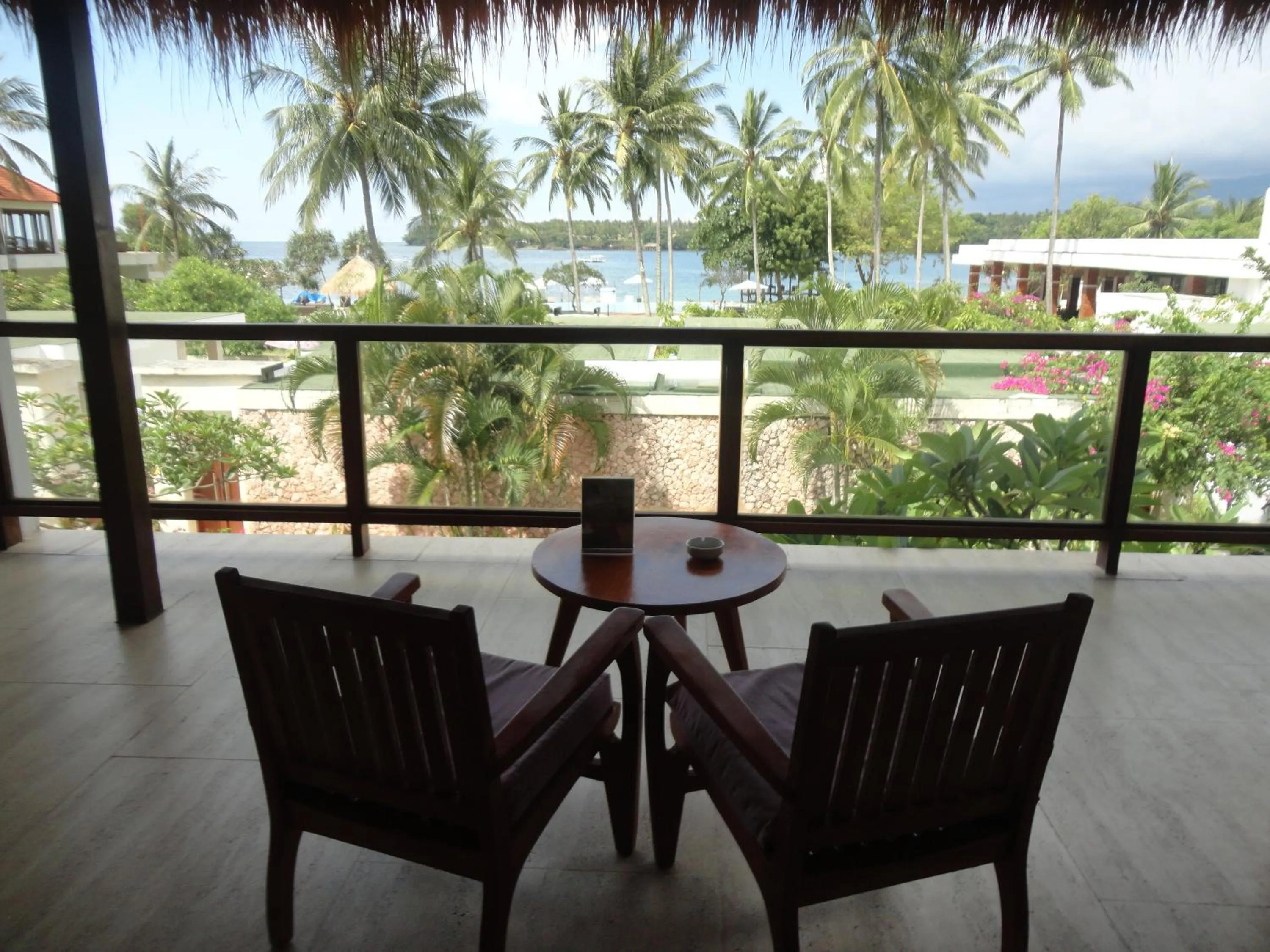 Balcony/Terrace in Anema Wellness & Resort Gili Lombok - Diving Center PADI