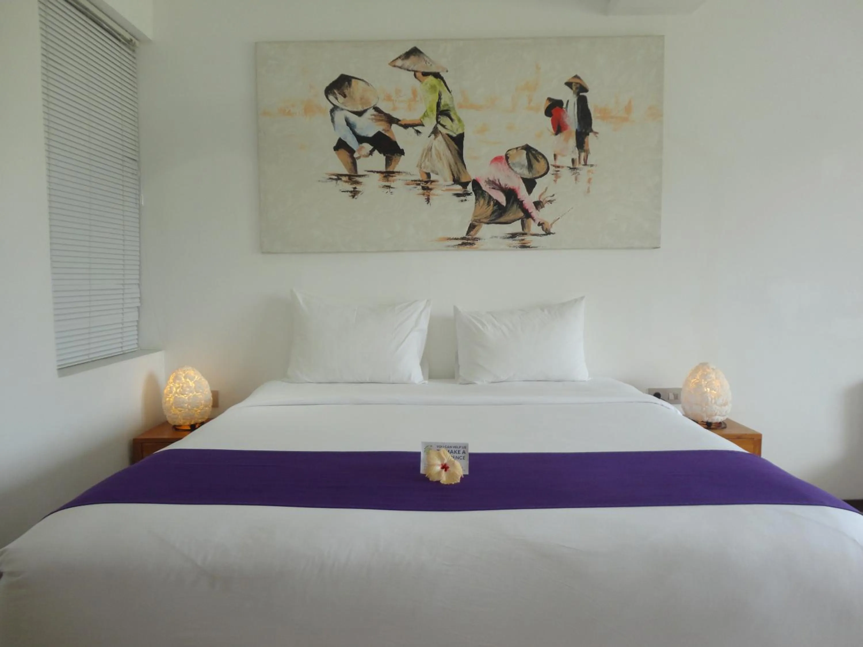 Bed in Anema Wellness & Resort Gili Lombok - Diving Center PADI