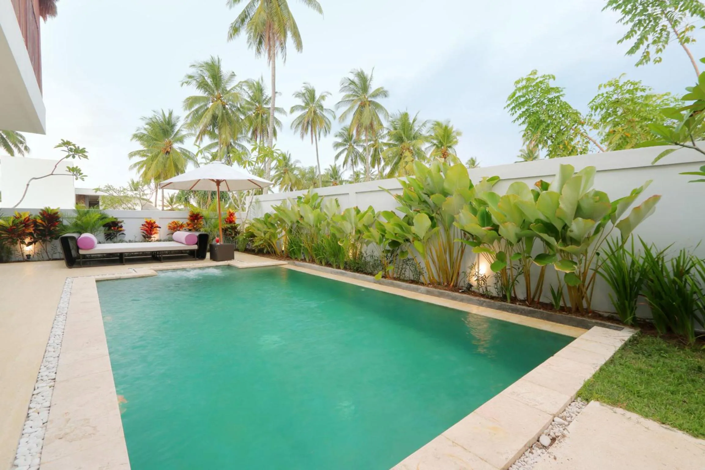 Garden view in Anema Wellness & Resort Gili Lombok - Diving Center PADI