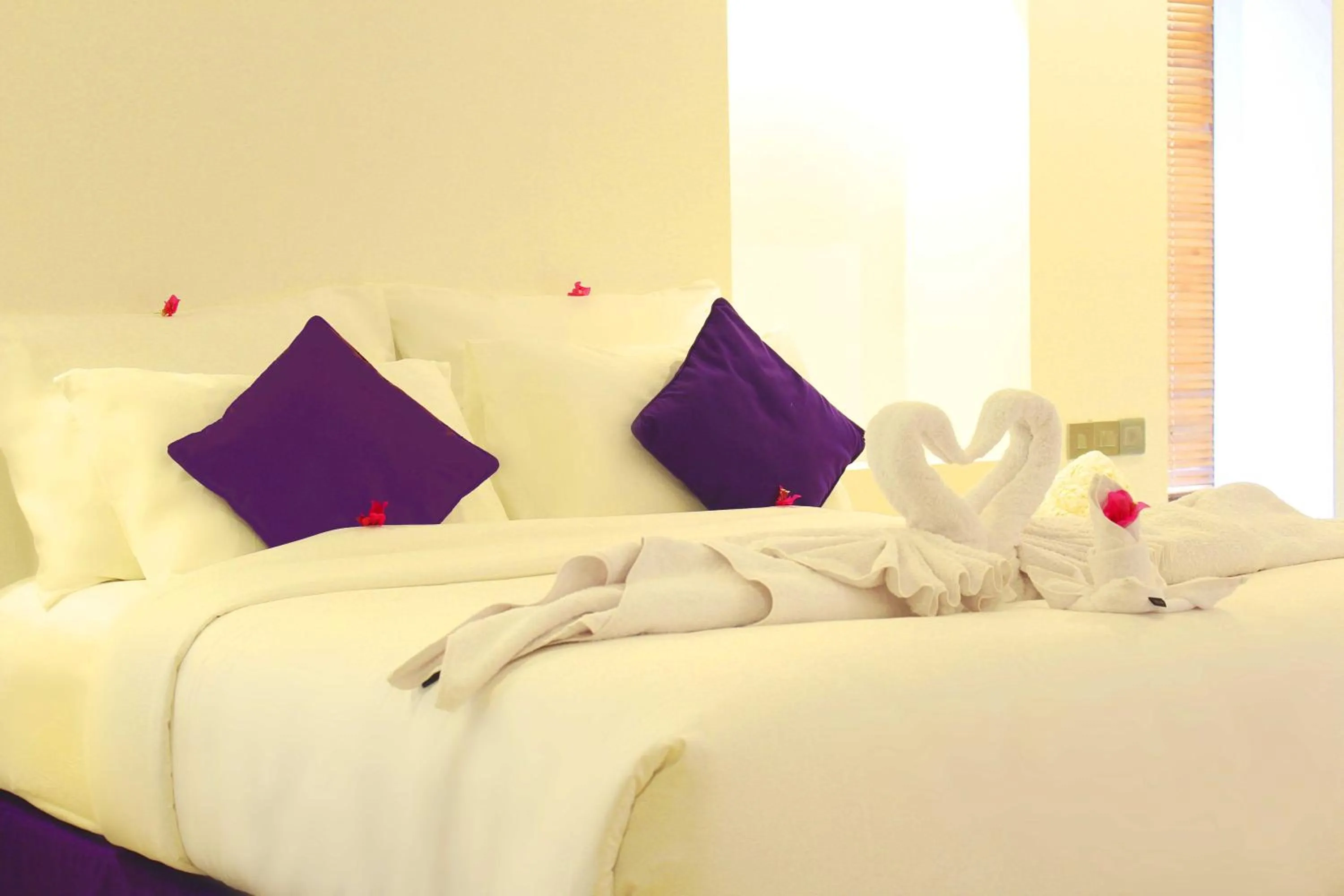 Bedroom, Bed in Anema Wellness & Resort Gili Lombok - Diving Center PADI