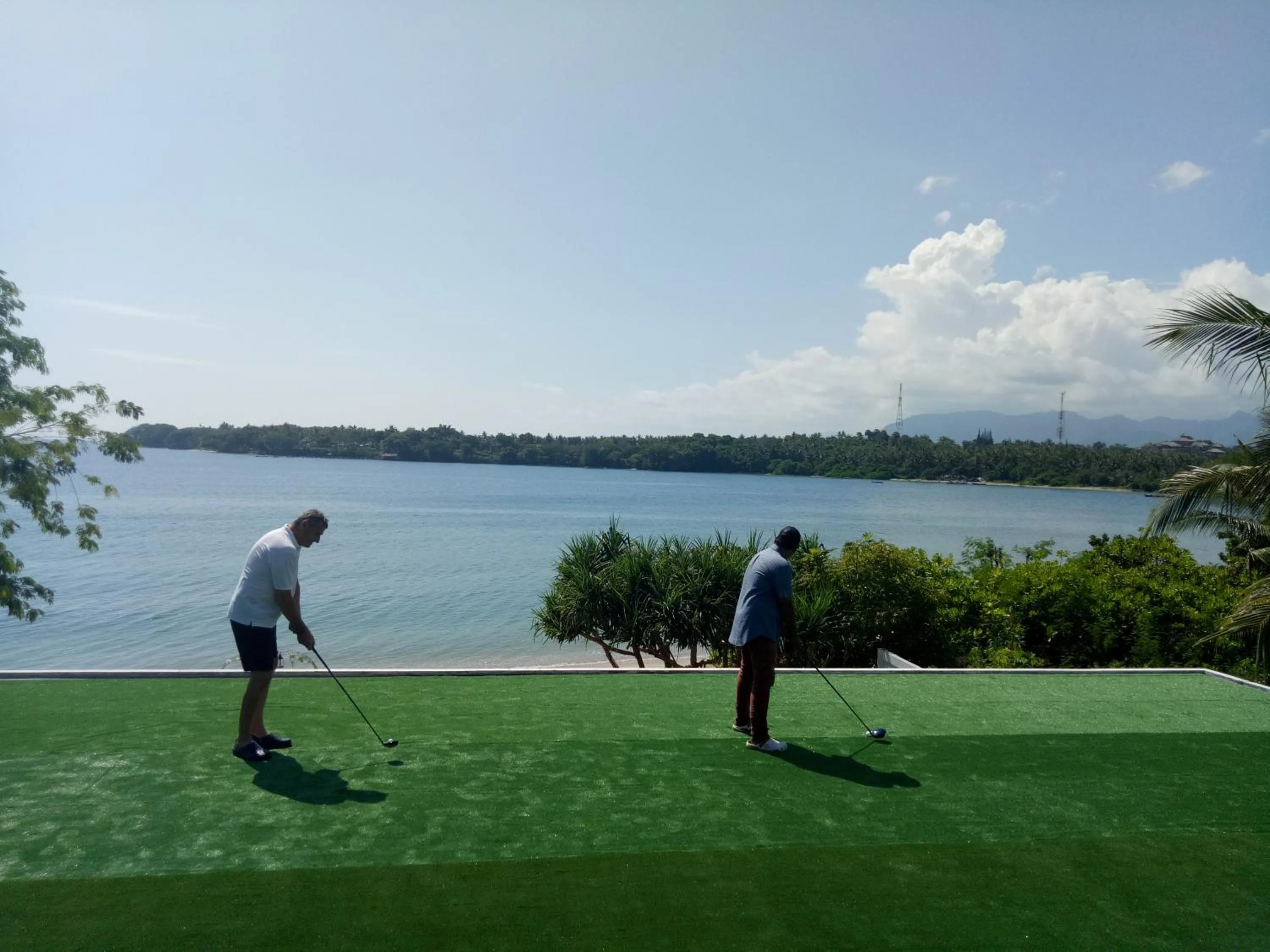 Minigolf in Anema Wellness & Resort Gili Lombok - Diving Center PADI