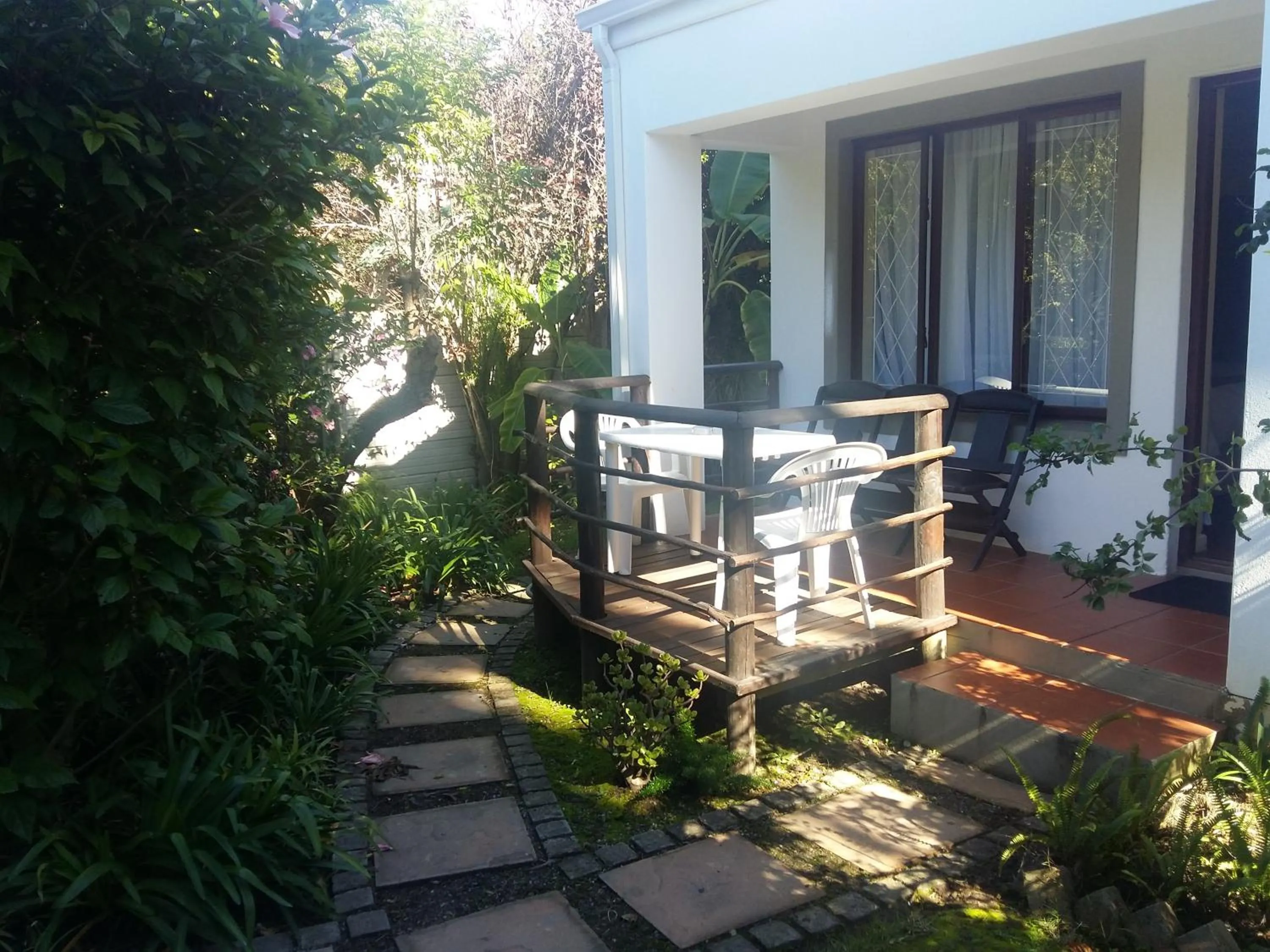 Balcony/Terrace in Alpine Inn