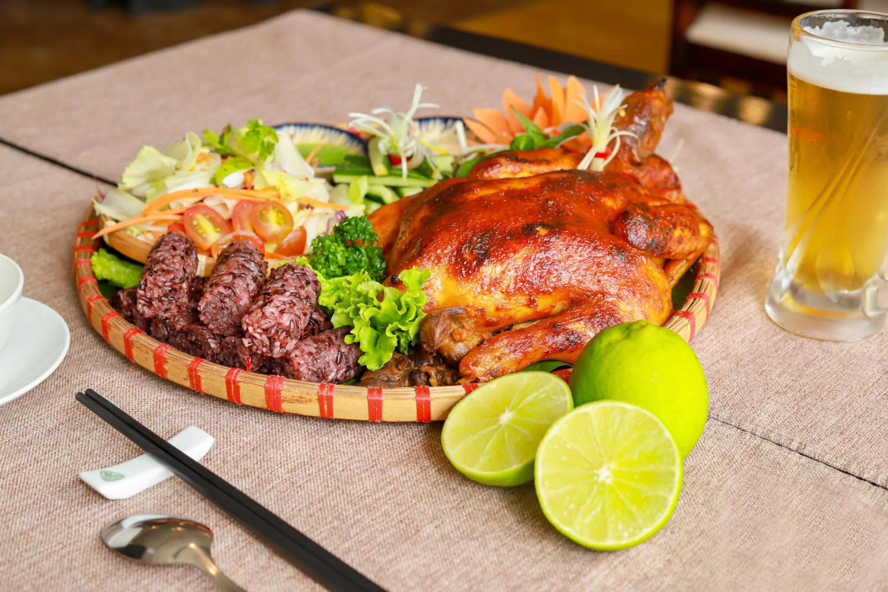 Food and drinks in Swiss-Belresort Tuyen Lam