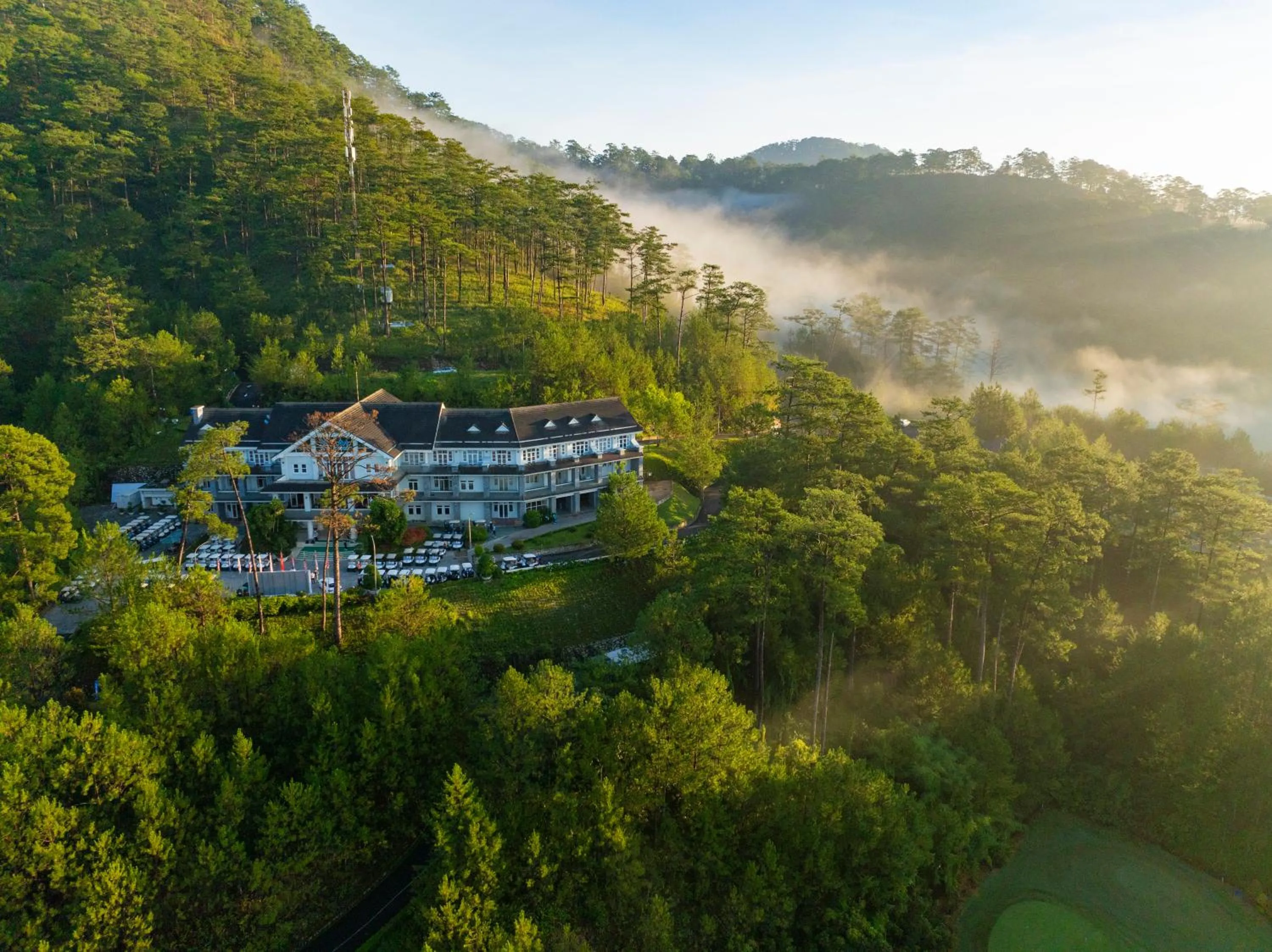 Property building in Swiss-Belresort Tuyen Lam