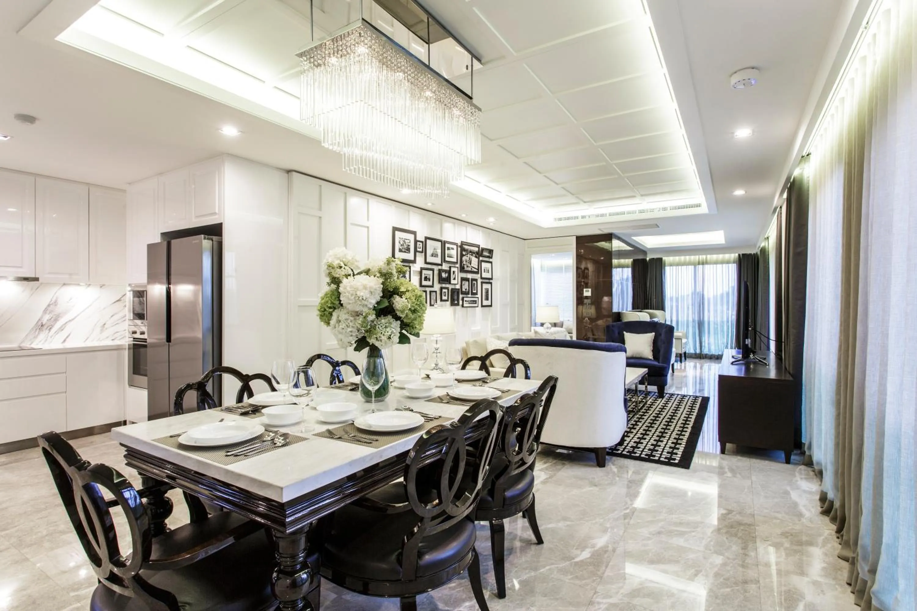 Kitchen or kitchenette in The Chiang Mai Riverside