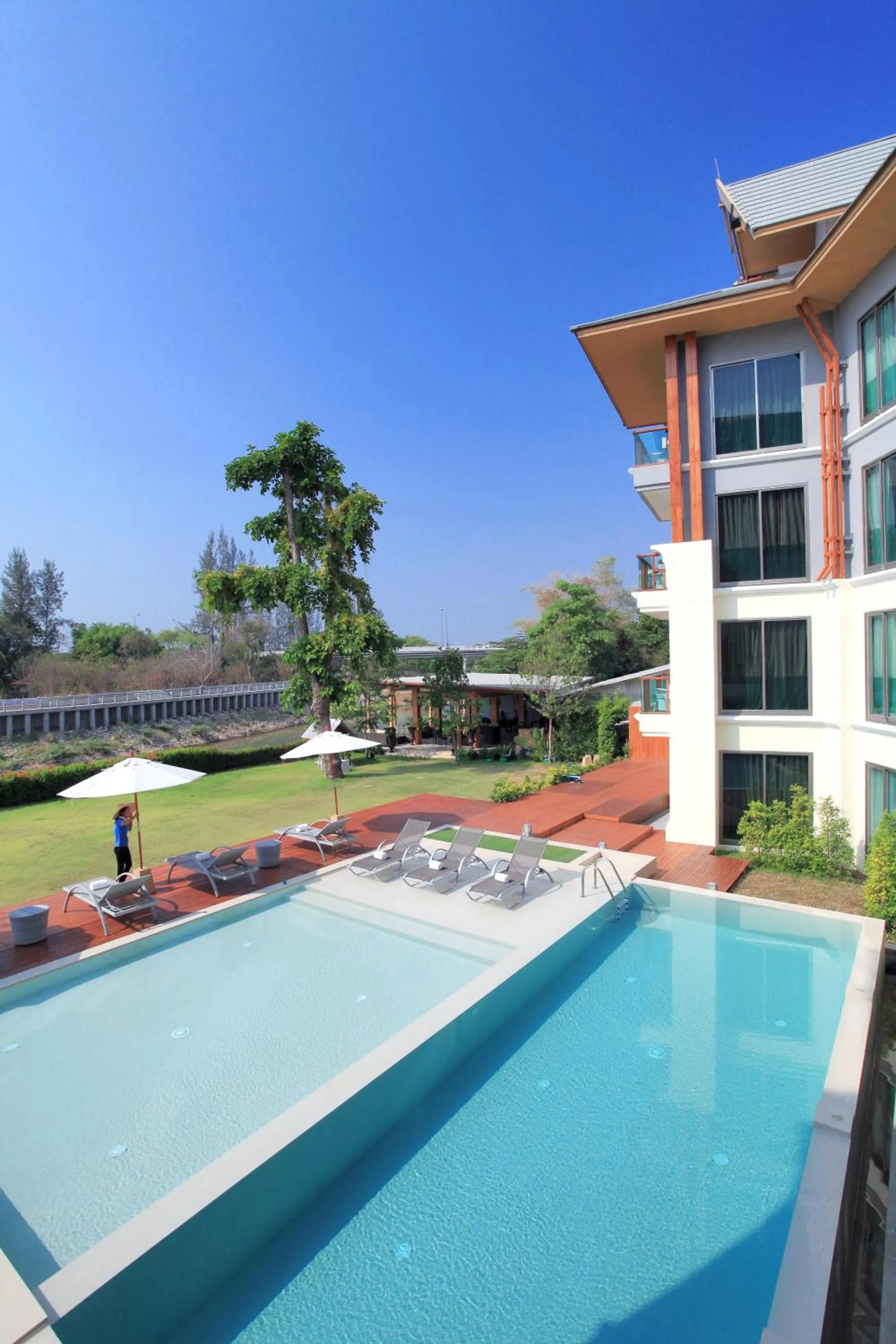 Swimming pool in The Chiang Mai Riverside