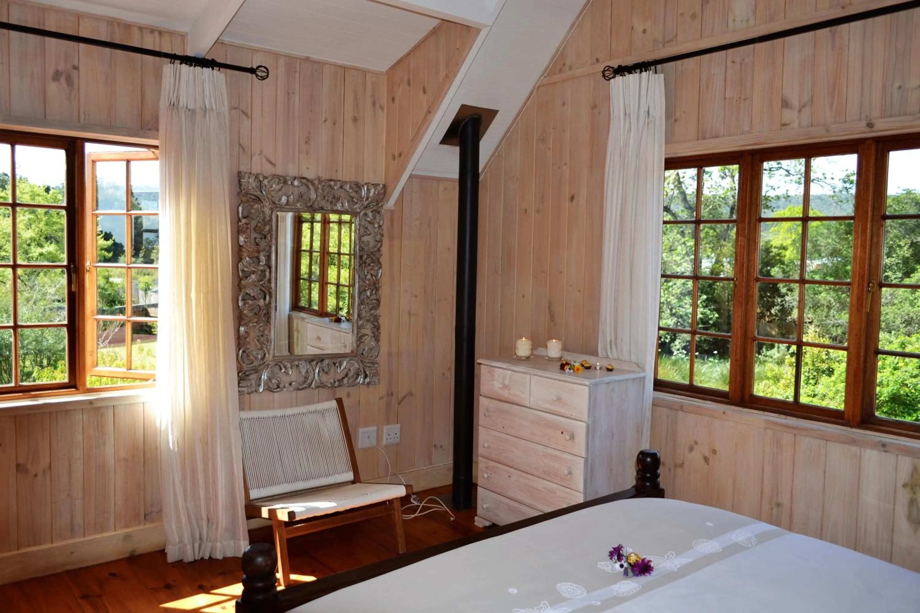 Bedroom, Bed in Forest Edge