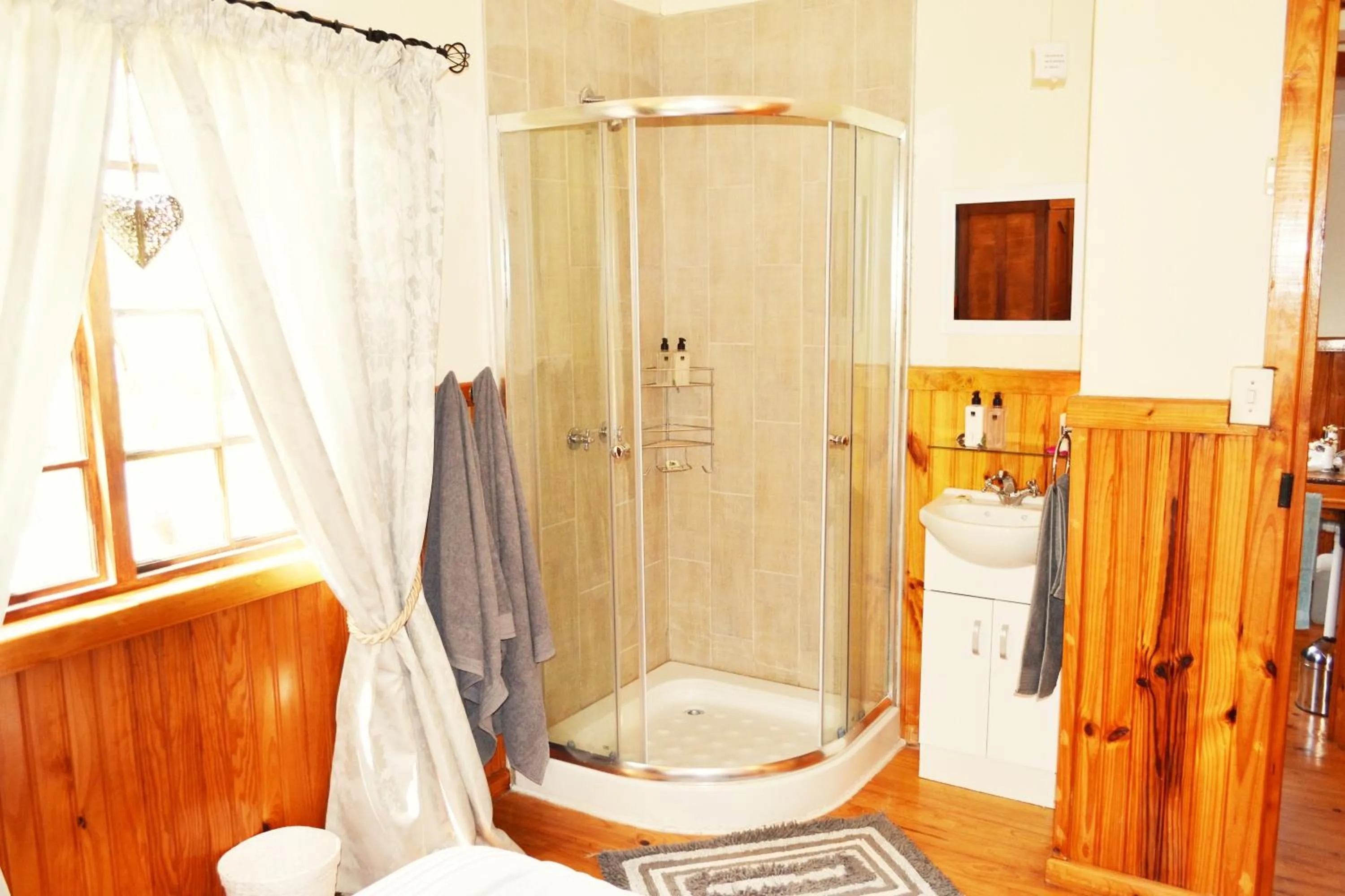 Shower in Forest Edge