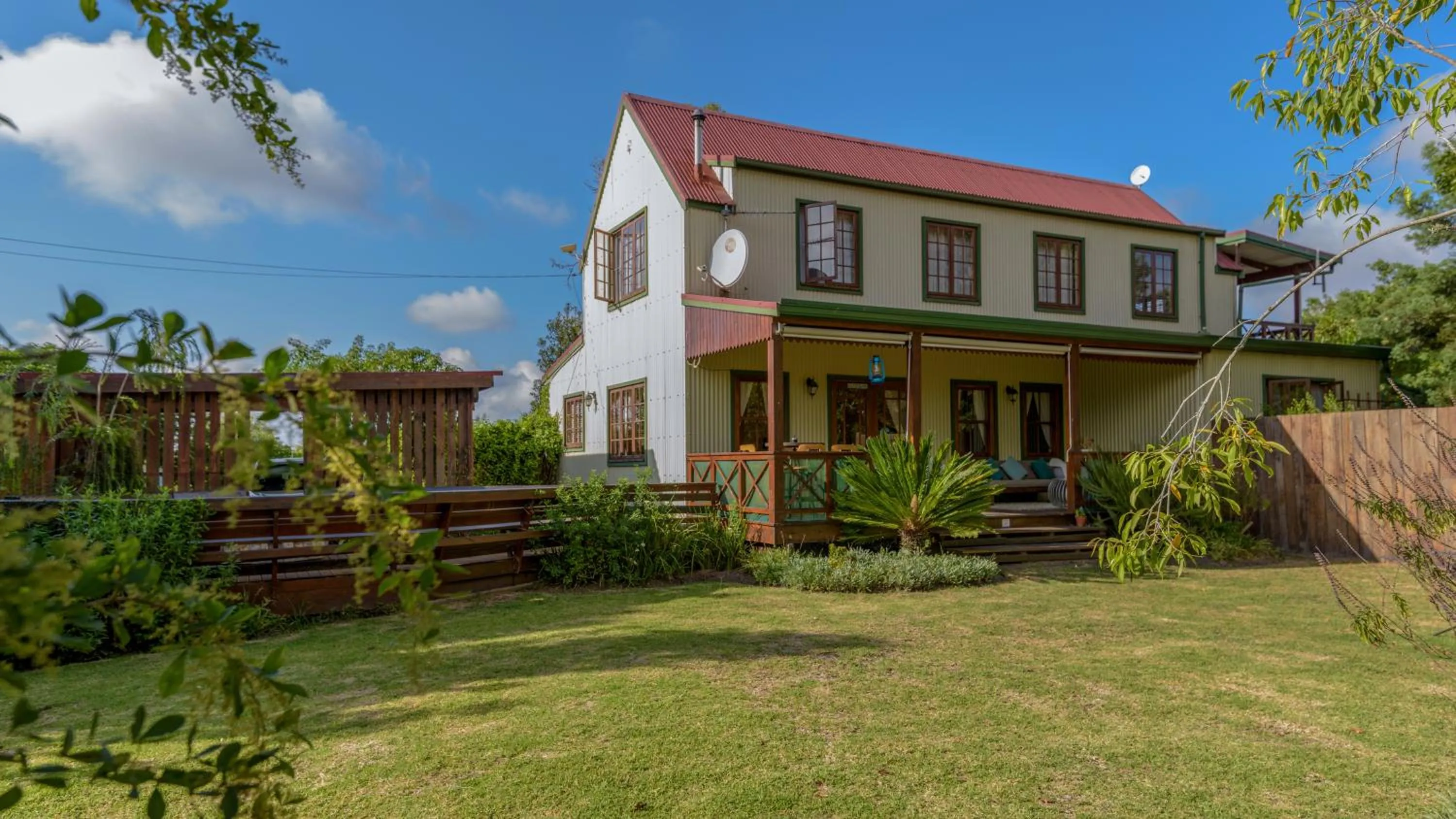 Garden view in Forest Edge