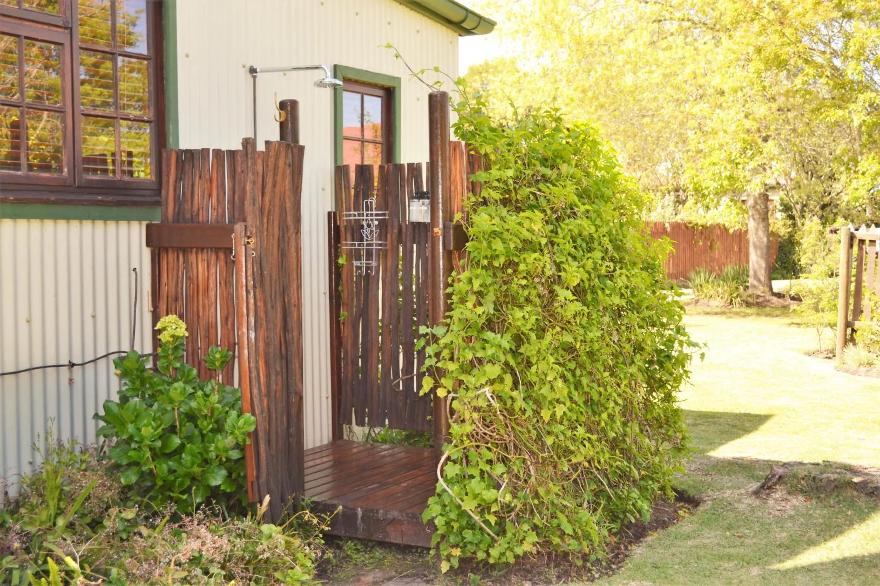 Shower in Forest Edge
