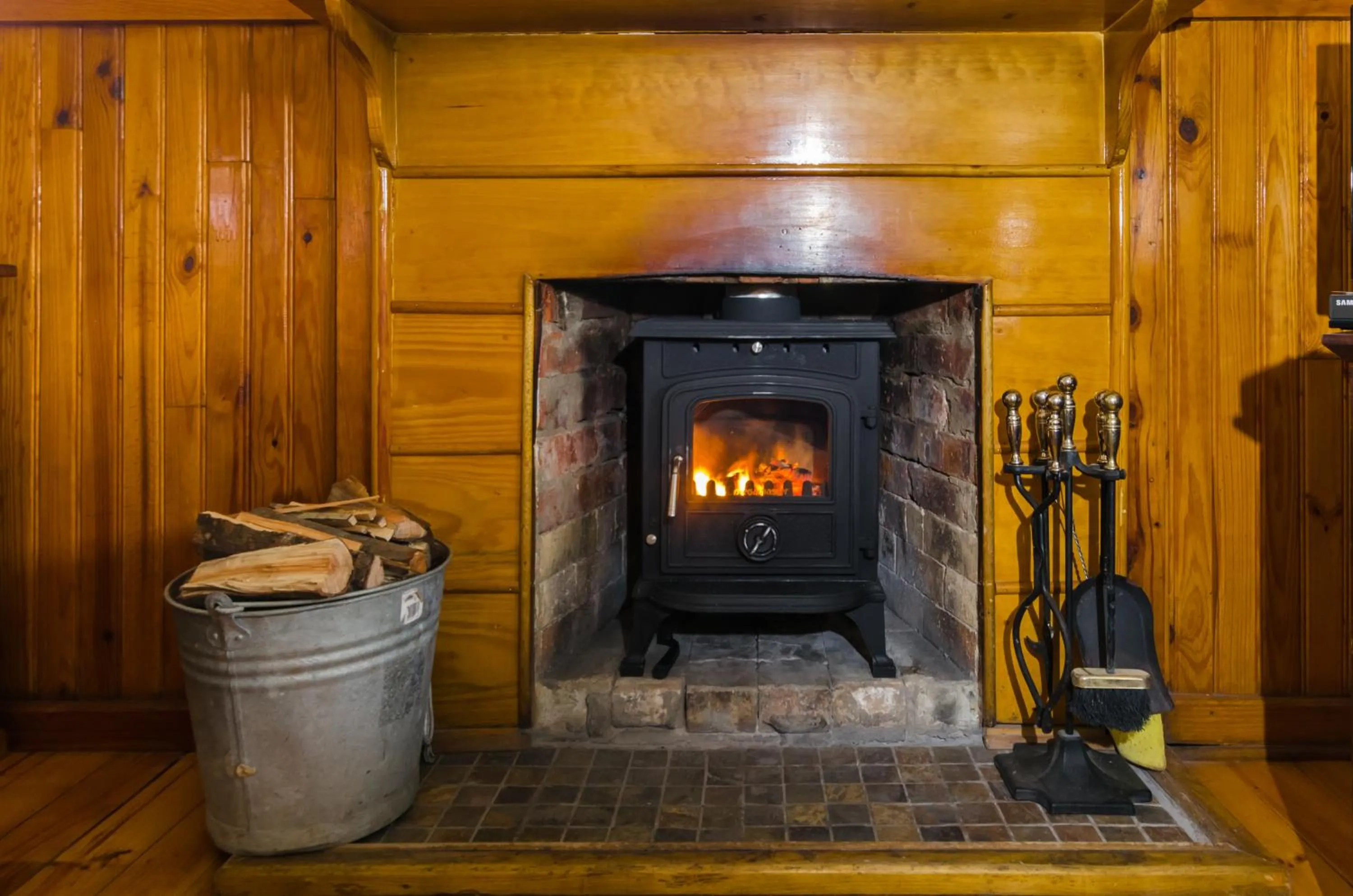 Living room in Forest Edge