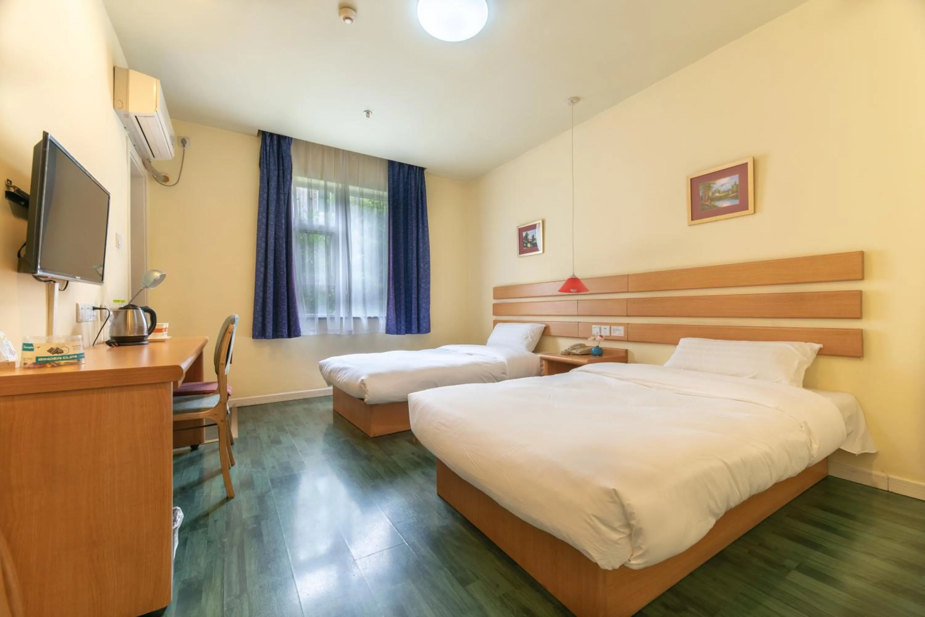 Bed in Home Inn Chongqing Jiangbei Airport Shuangfeng Road