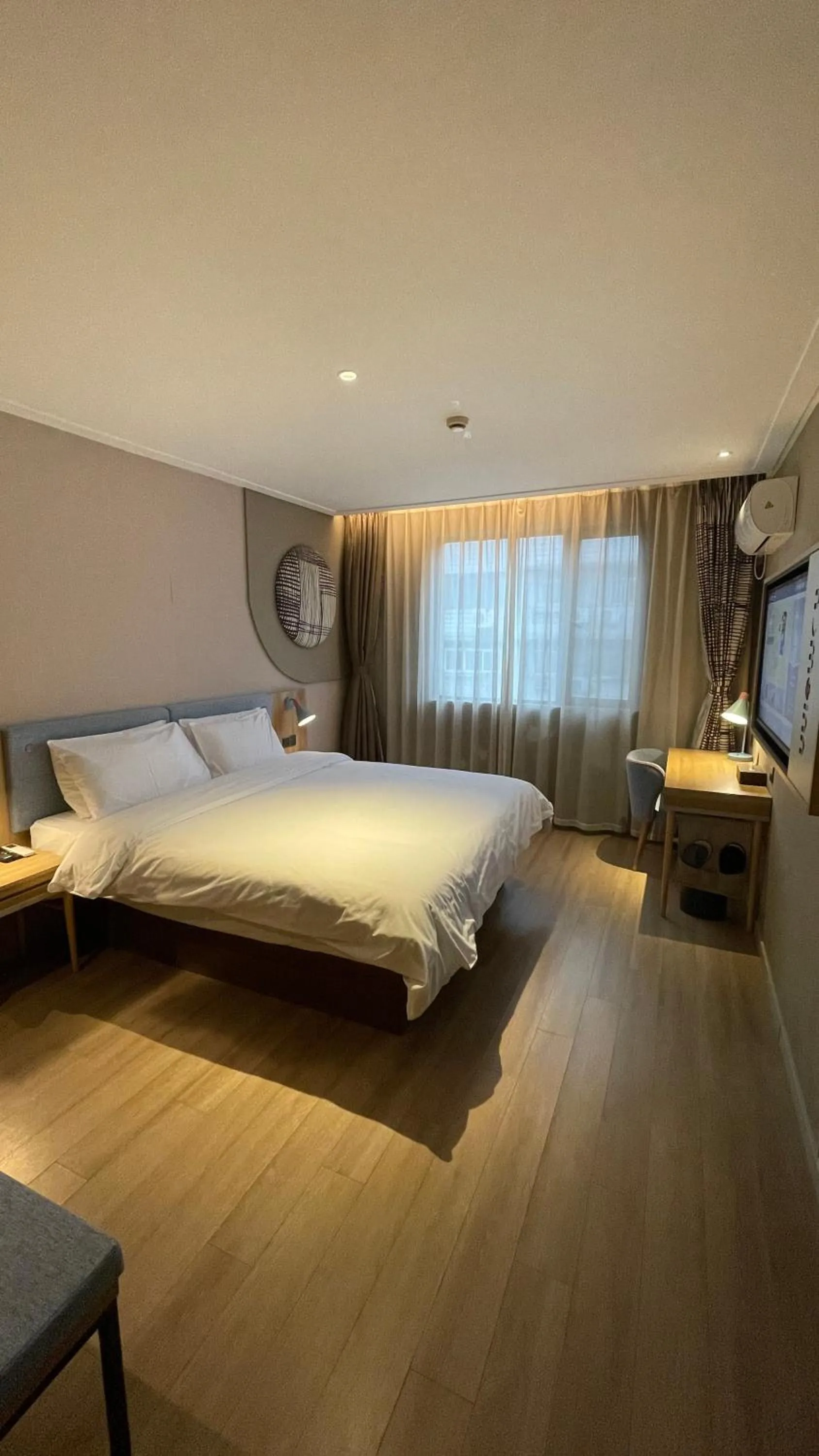 Bed in Home Inn Nanjing Railway Station Xiaoshi Metro Station