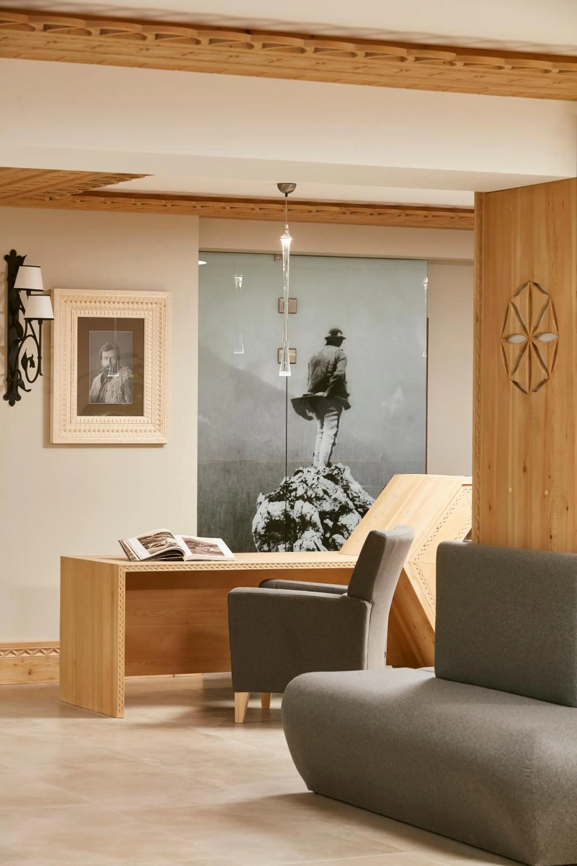 Lobby or reception in Hotel Logos