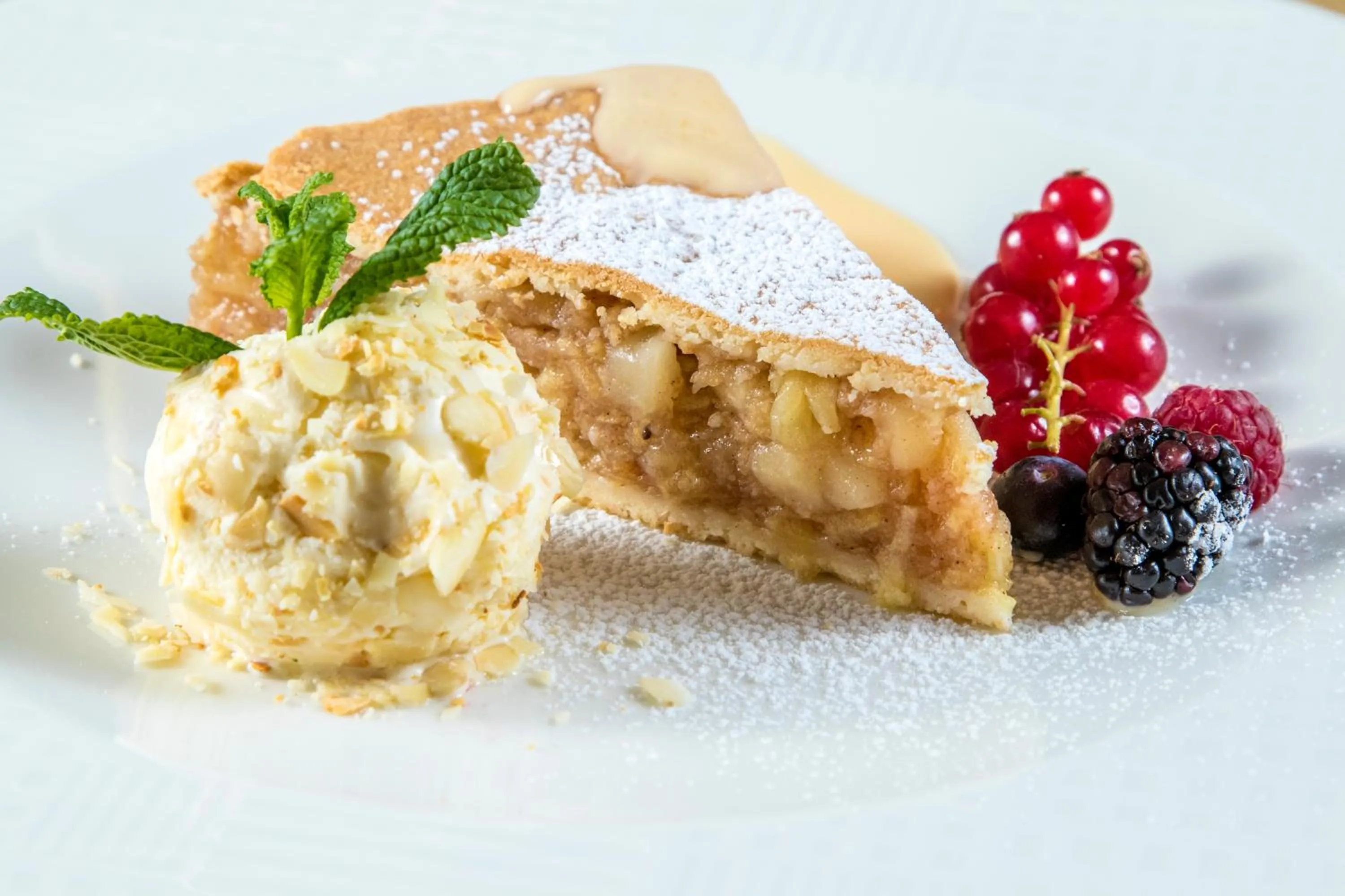 Food close-up in Hotel Logos