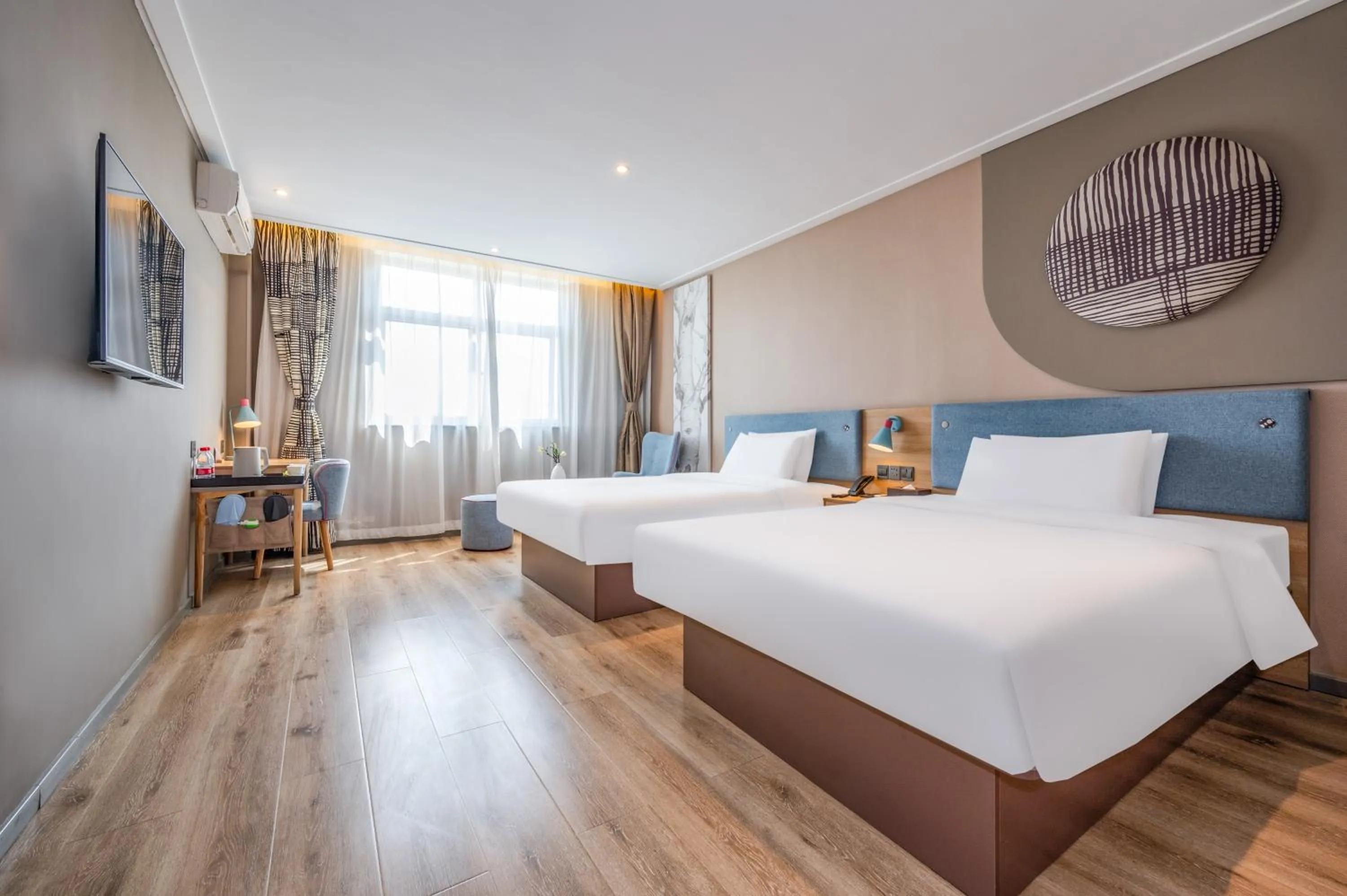 Bed in Home Inn Yuncheng Yuxi Road Yudu