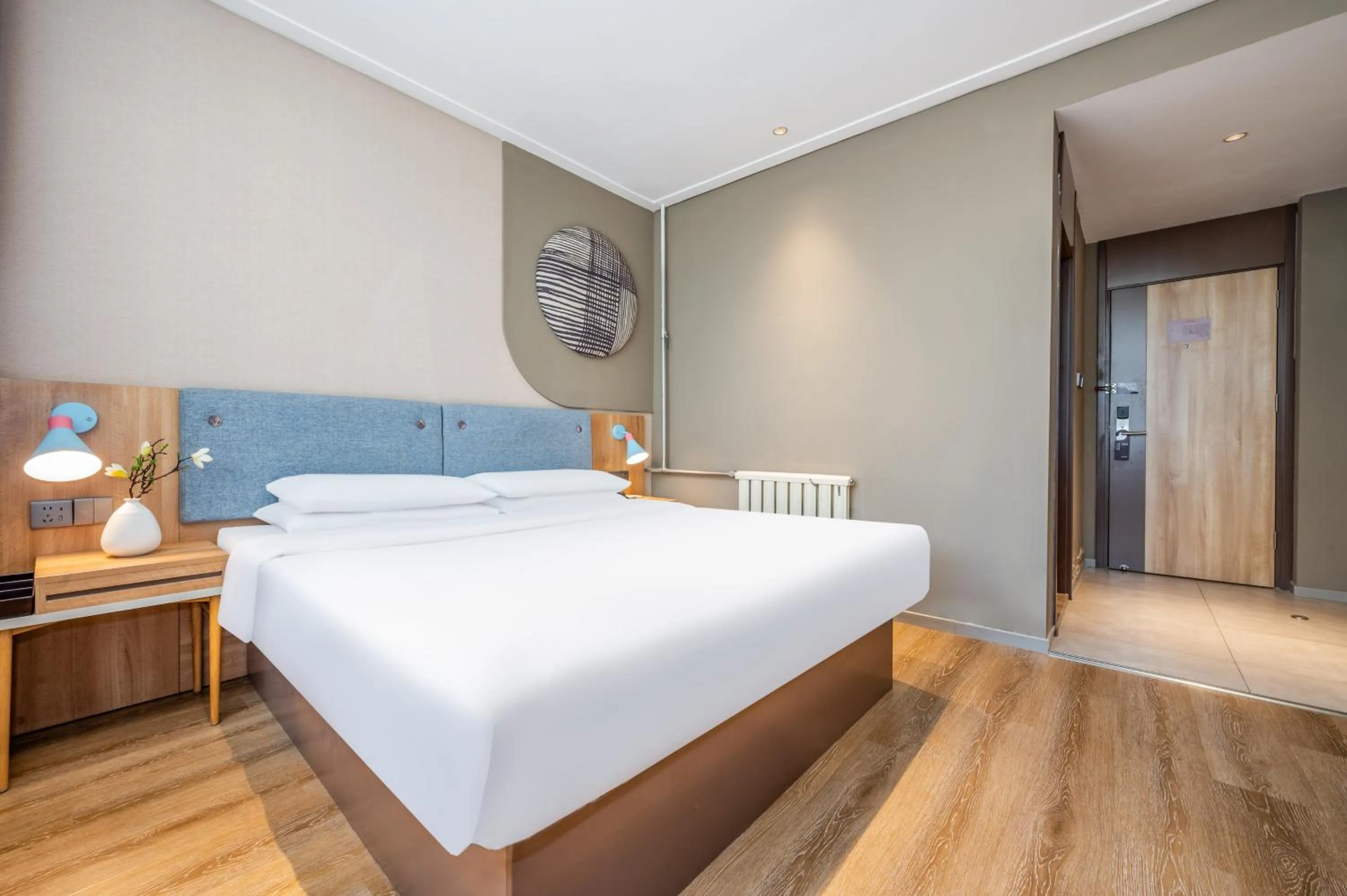 Bed in Home Inn Yuncheng Yuxi Road Yudu