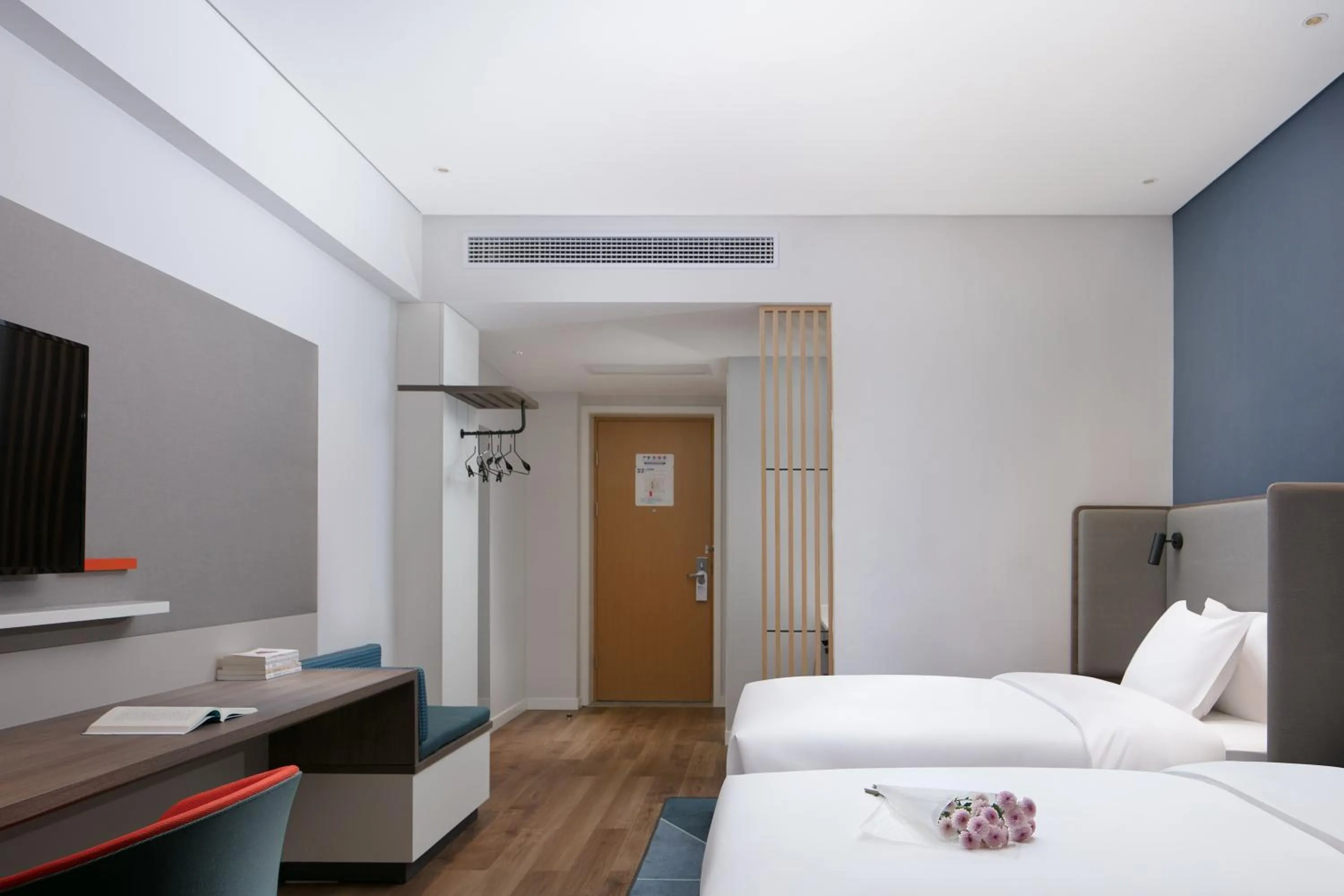 Bed in Holiday Inn Express Hengyang High-tech Zone