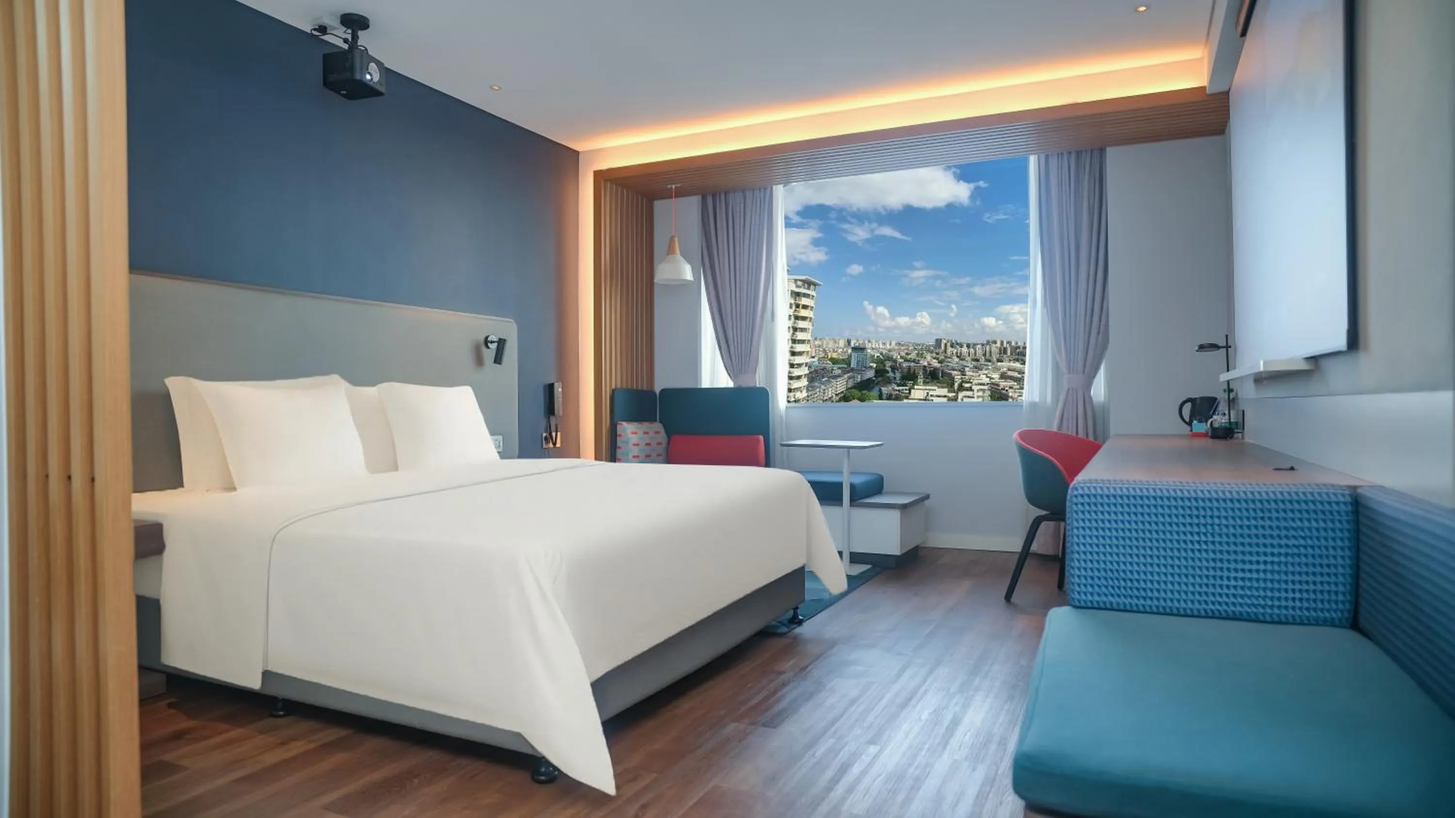 Bed in Holiday Inn Express Hengyang High-tech Zone