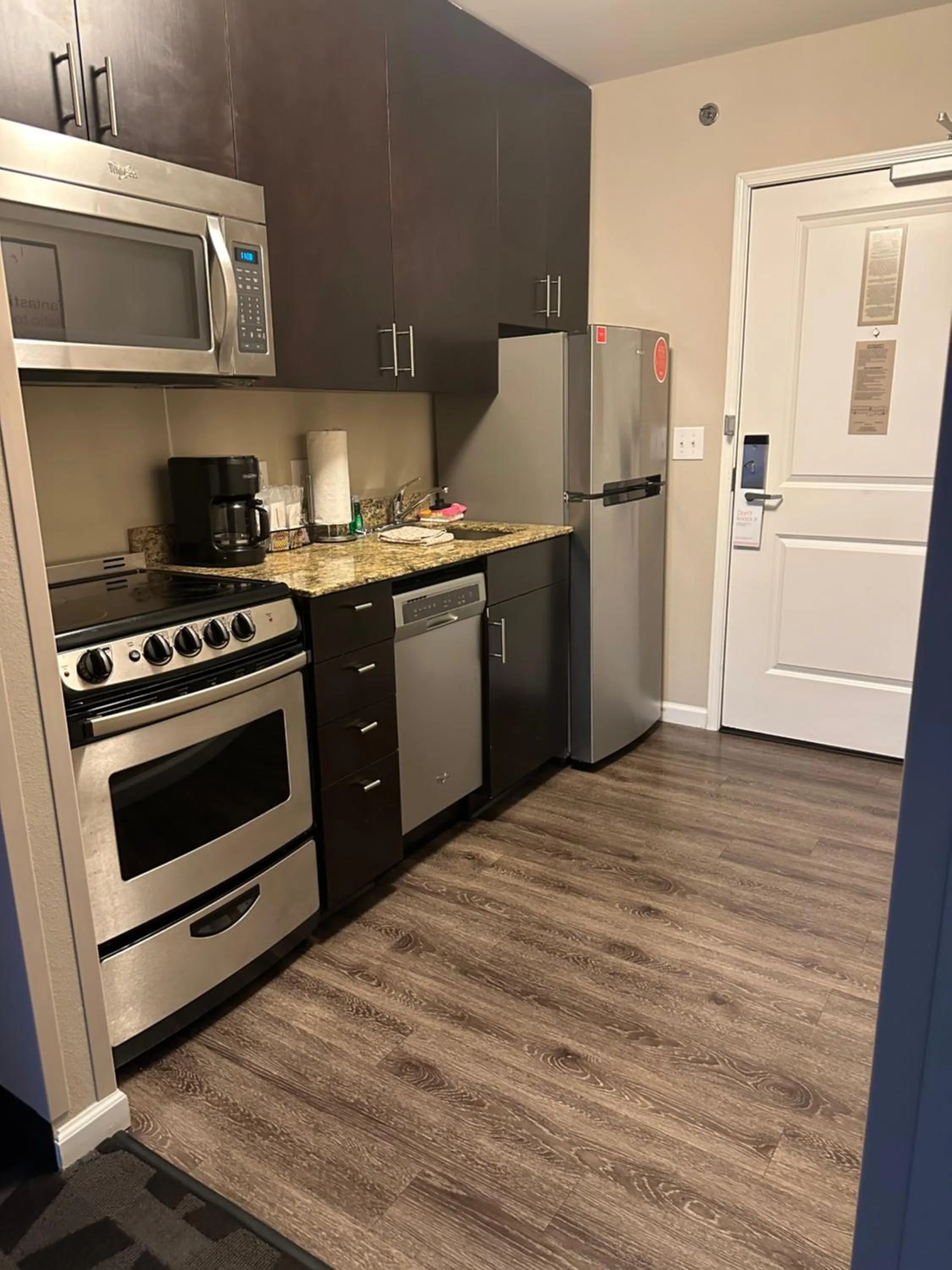 kitchen in TownePlace Suites by Marriott Columbia Northwest/Harbison