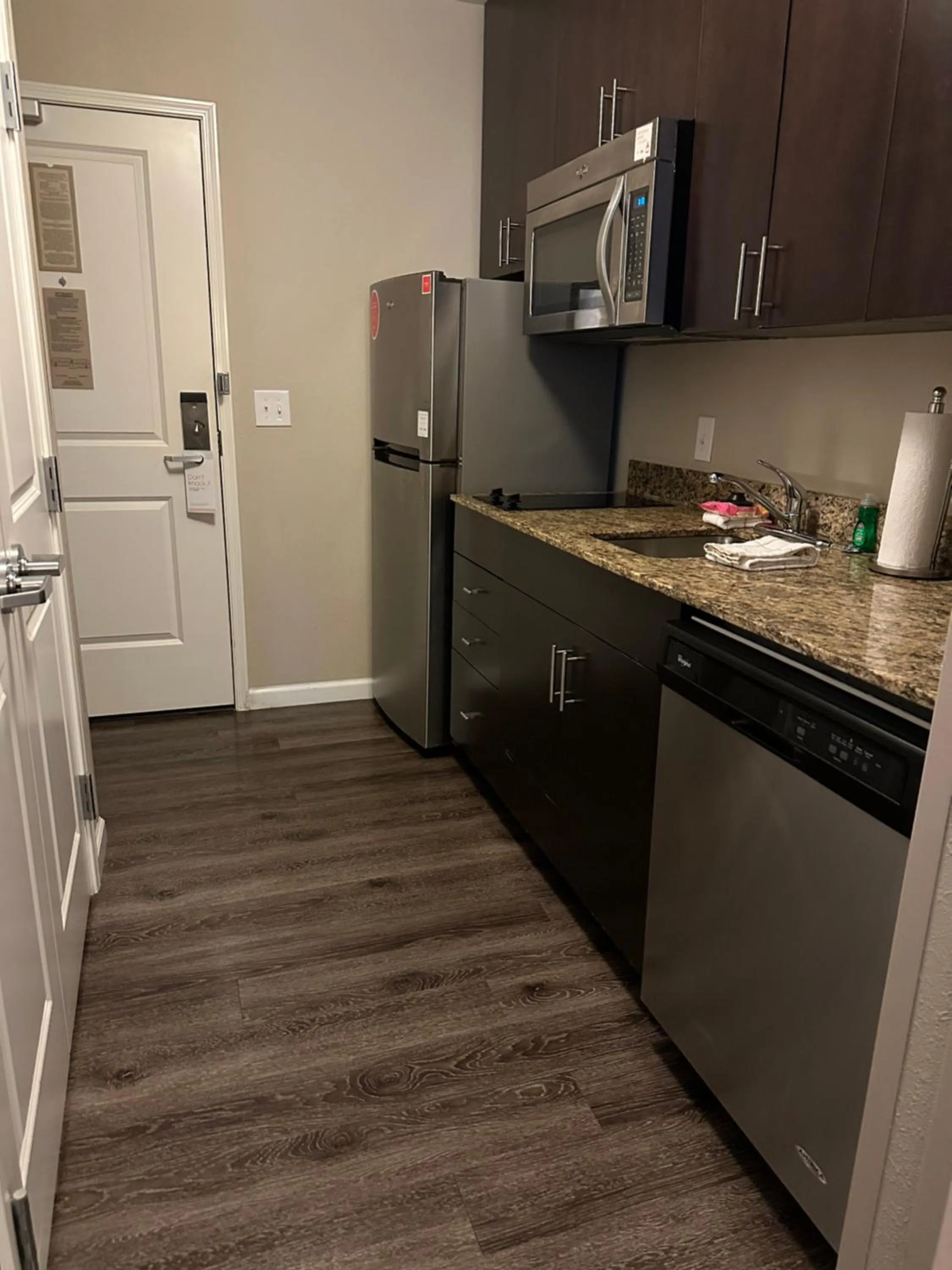 kitchen in TownePlace Suites by Marriott Columbia Northwest/Harbison