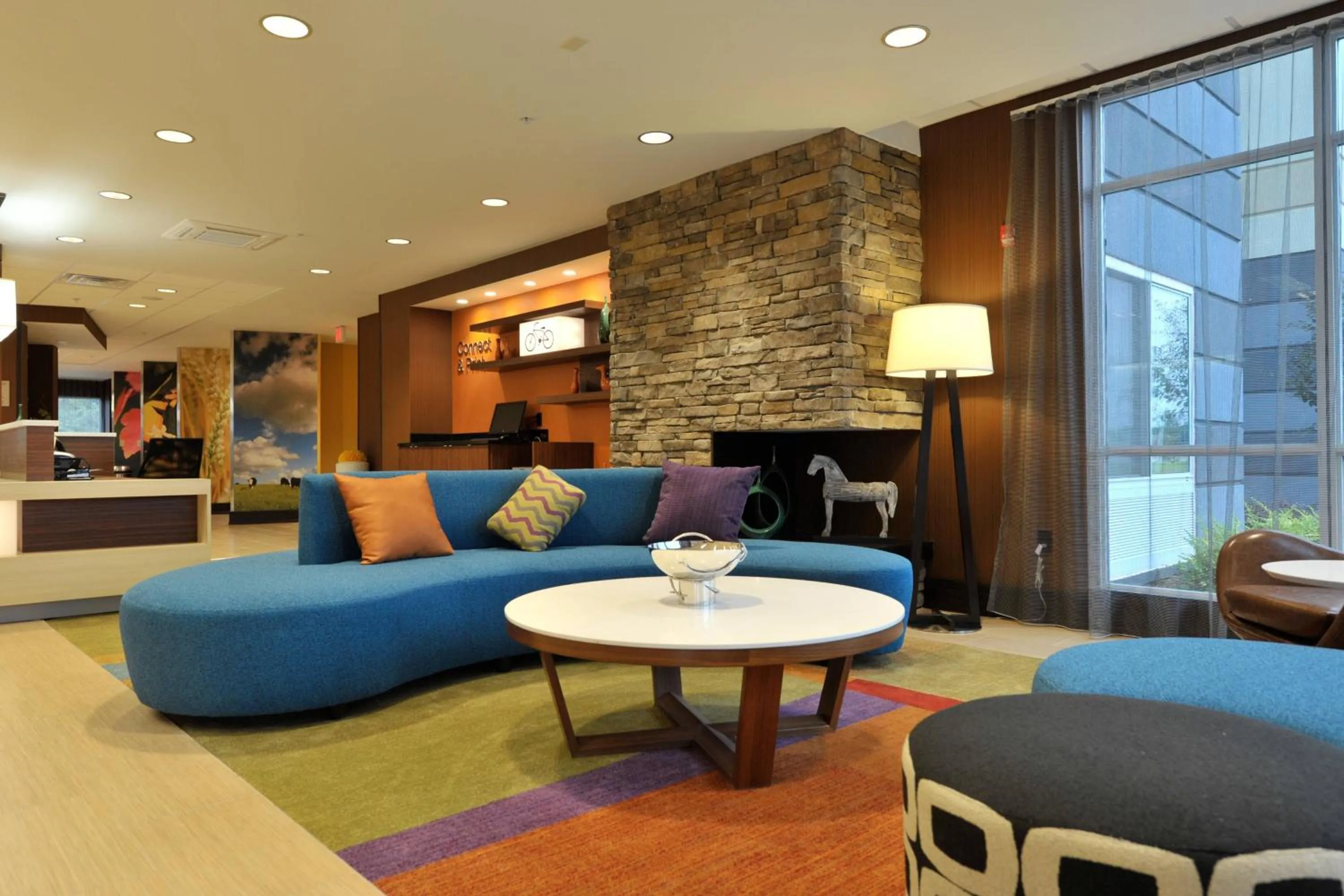 Lobby or reception in Fairfield Inn & Suites by Marriott Enterprise