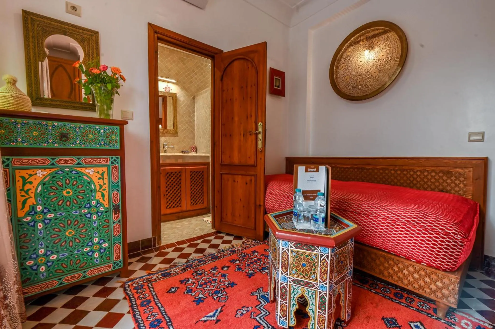 Seating area in Riad Matins De Marrakech