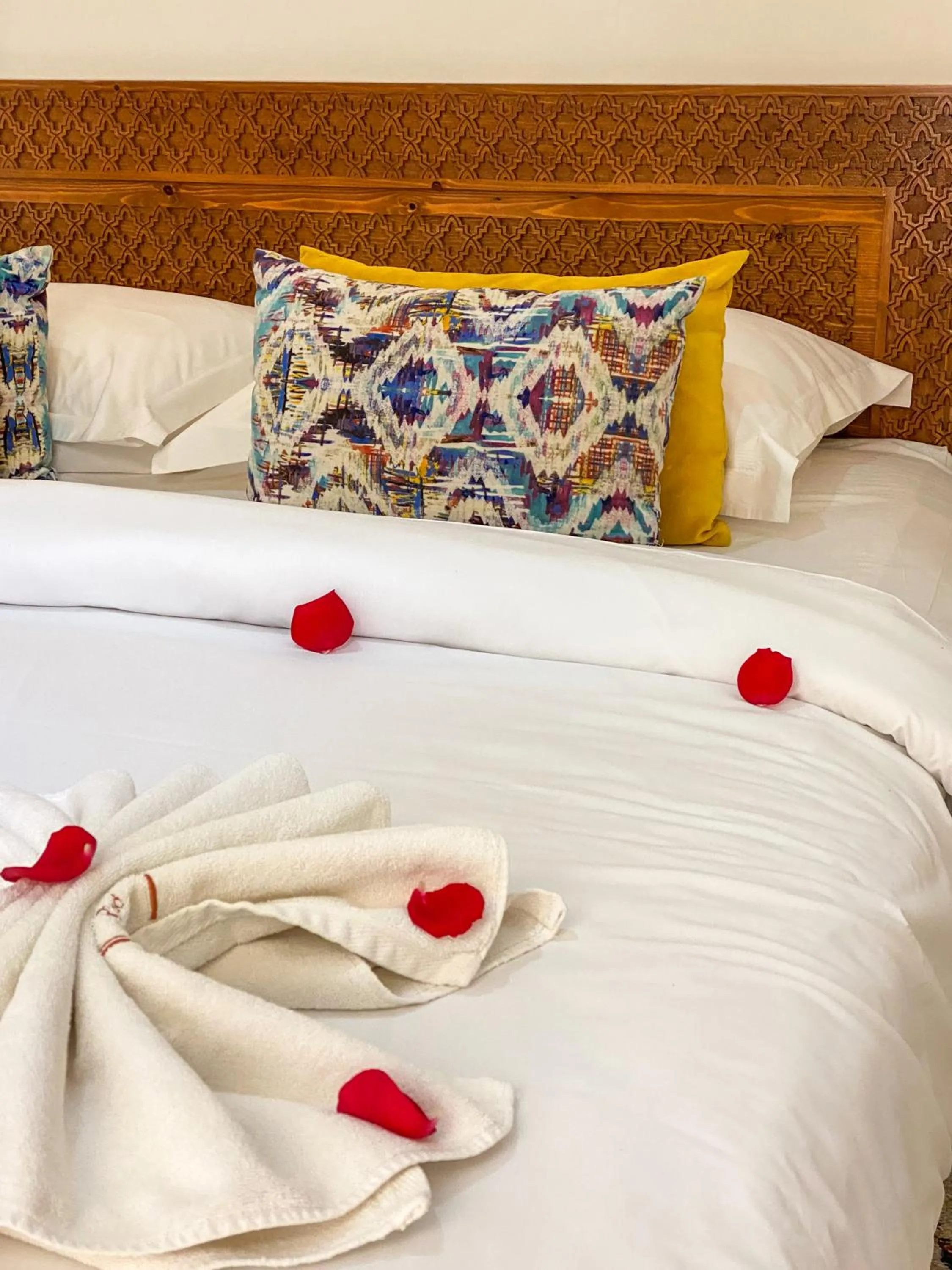 Bed in Riad Matins De Marrakech