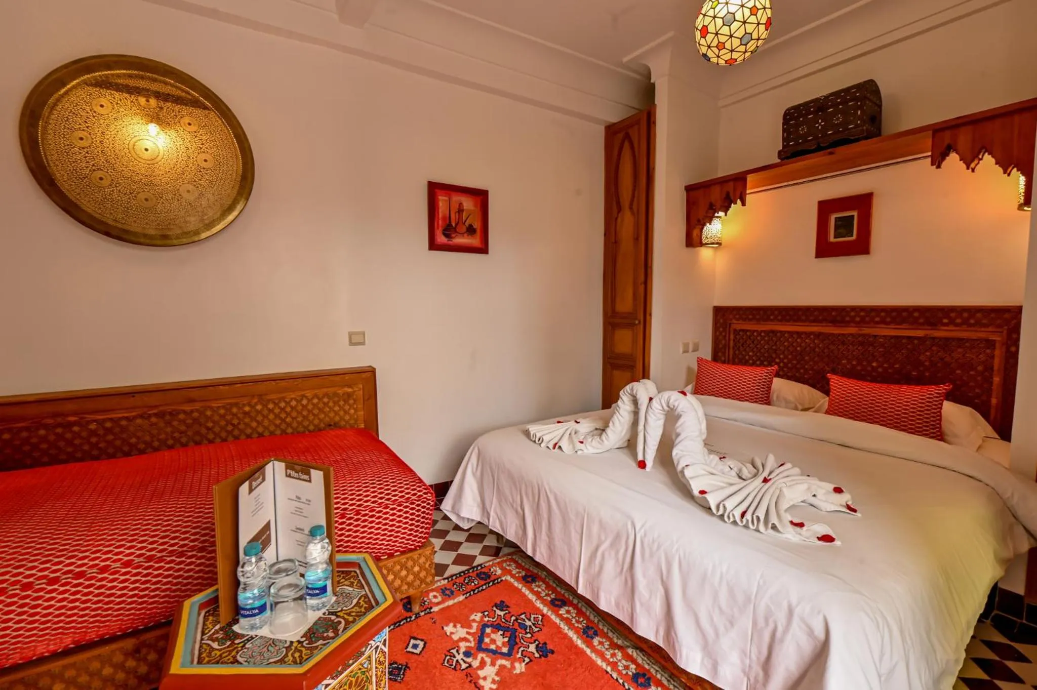 Bedroom, Bed in Riad Matins De Marrakech